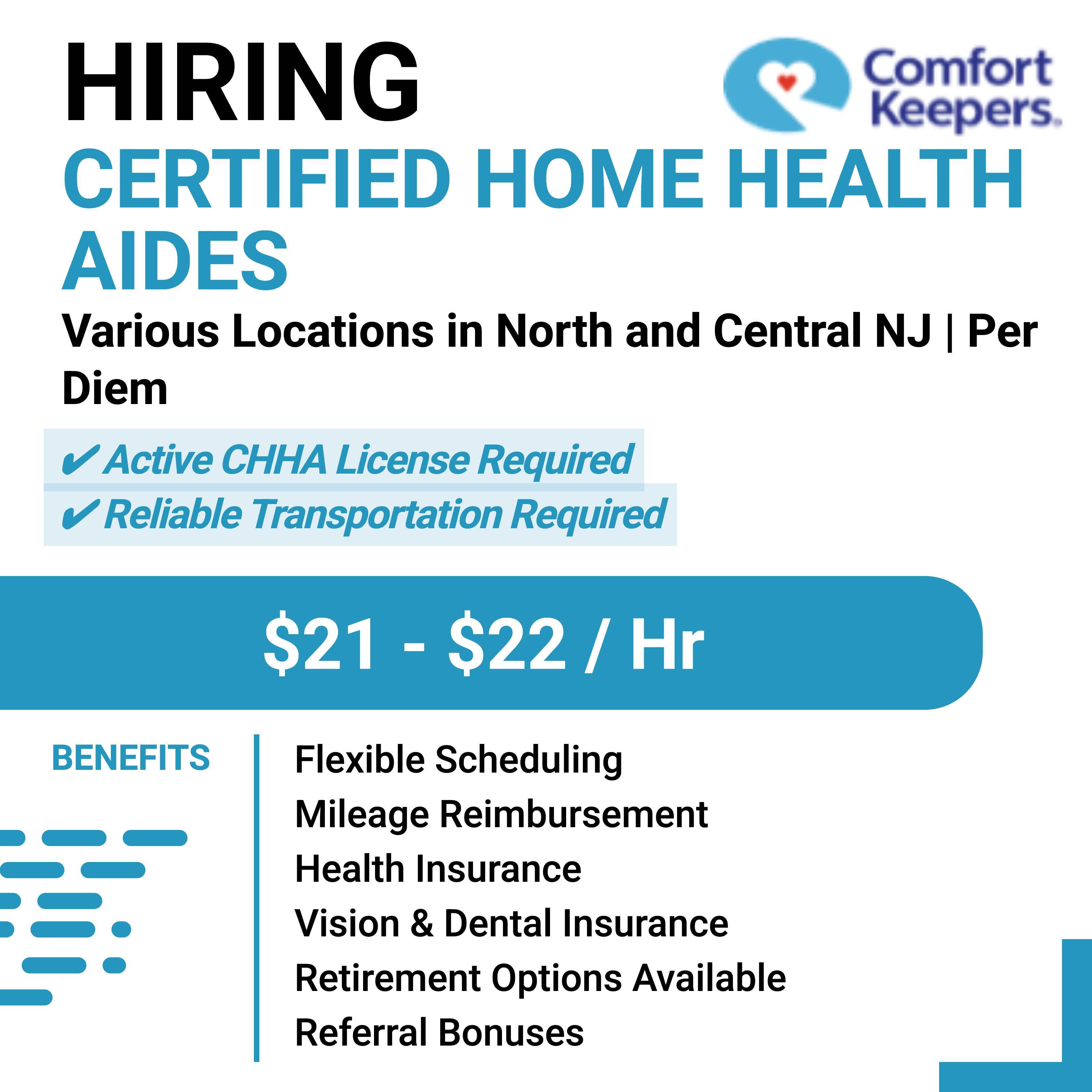 Hireline Healthcare Jobs Facebook ad