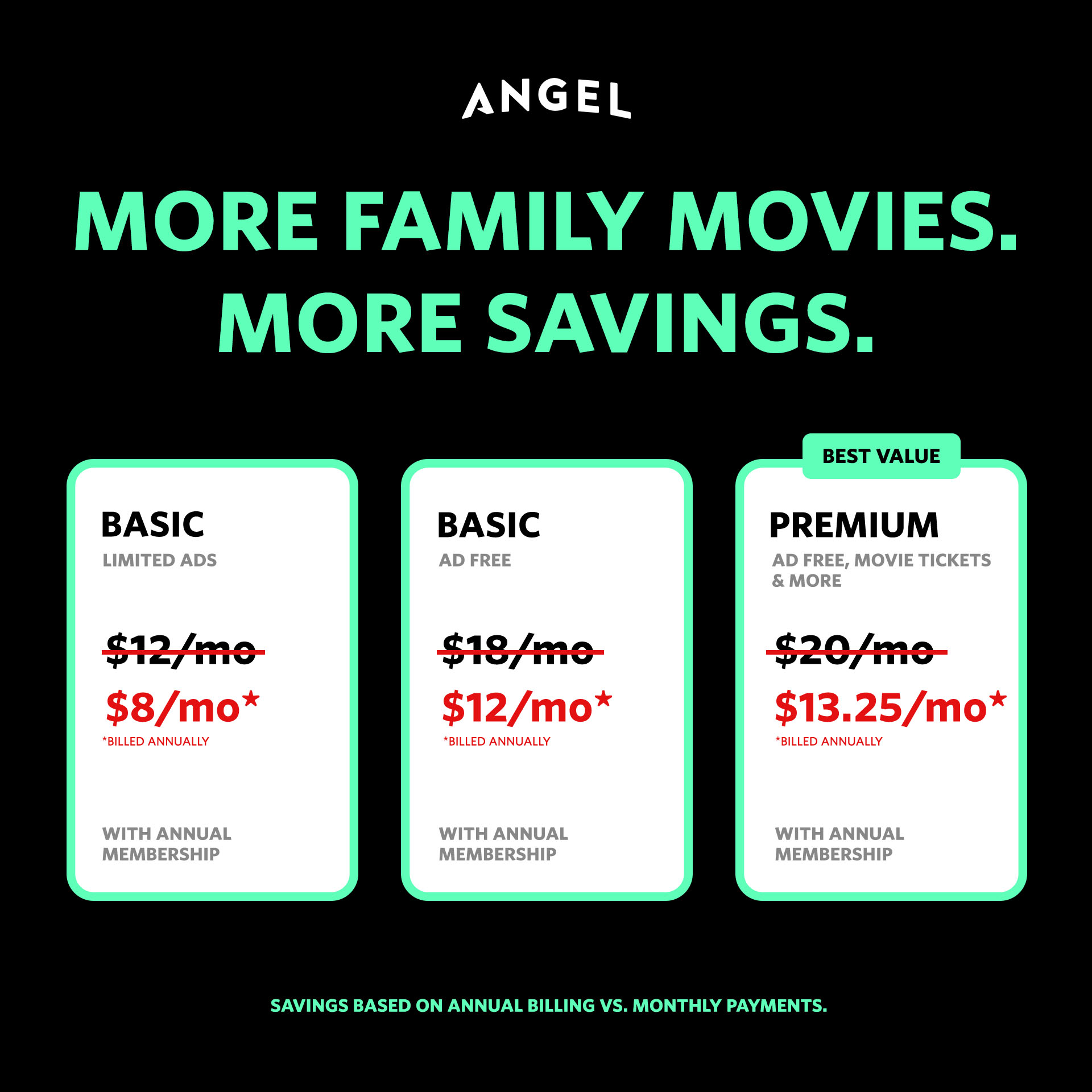 Angel Facebook ad