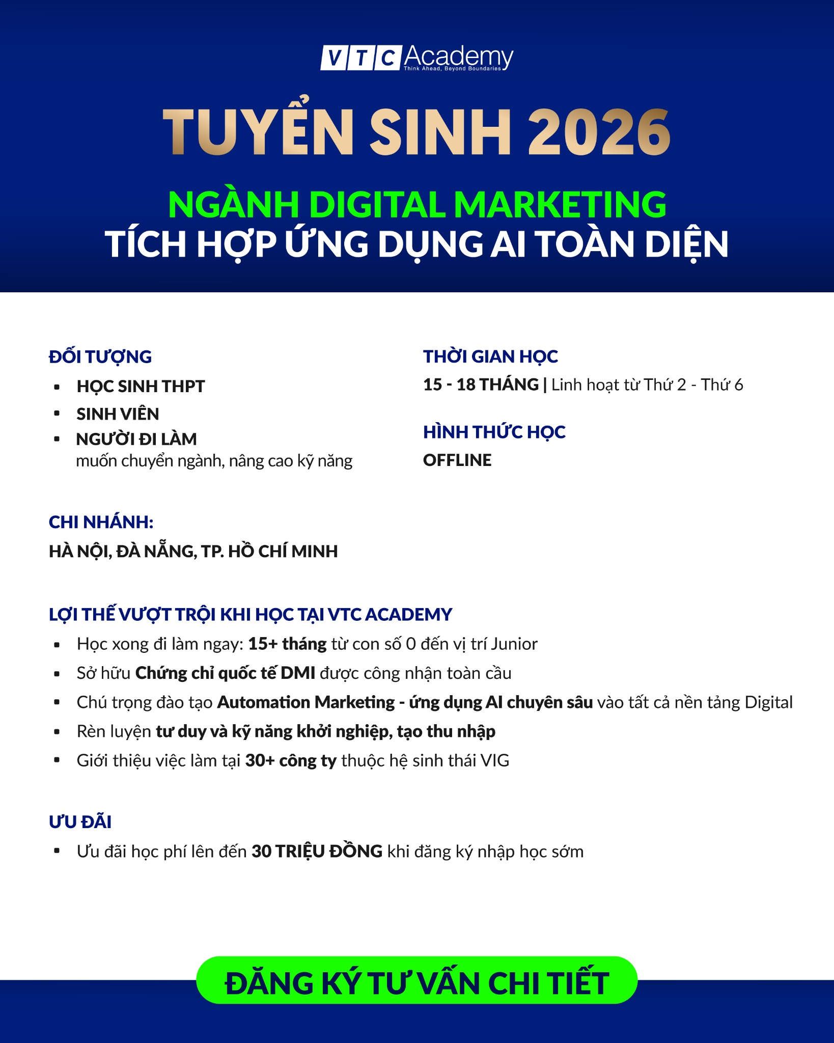 VTC Academy Tp. Hồ Chí Minh Facebook ad