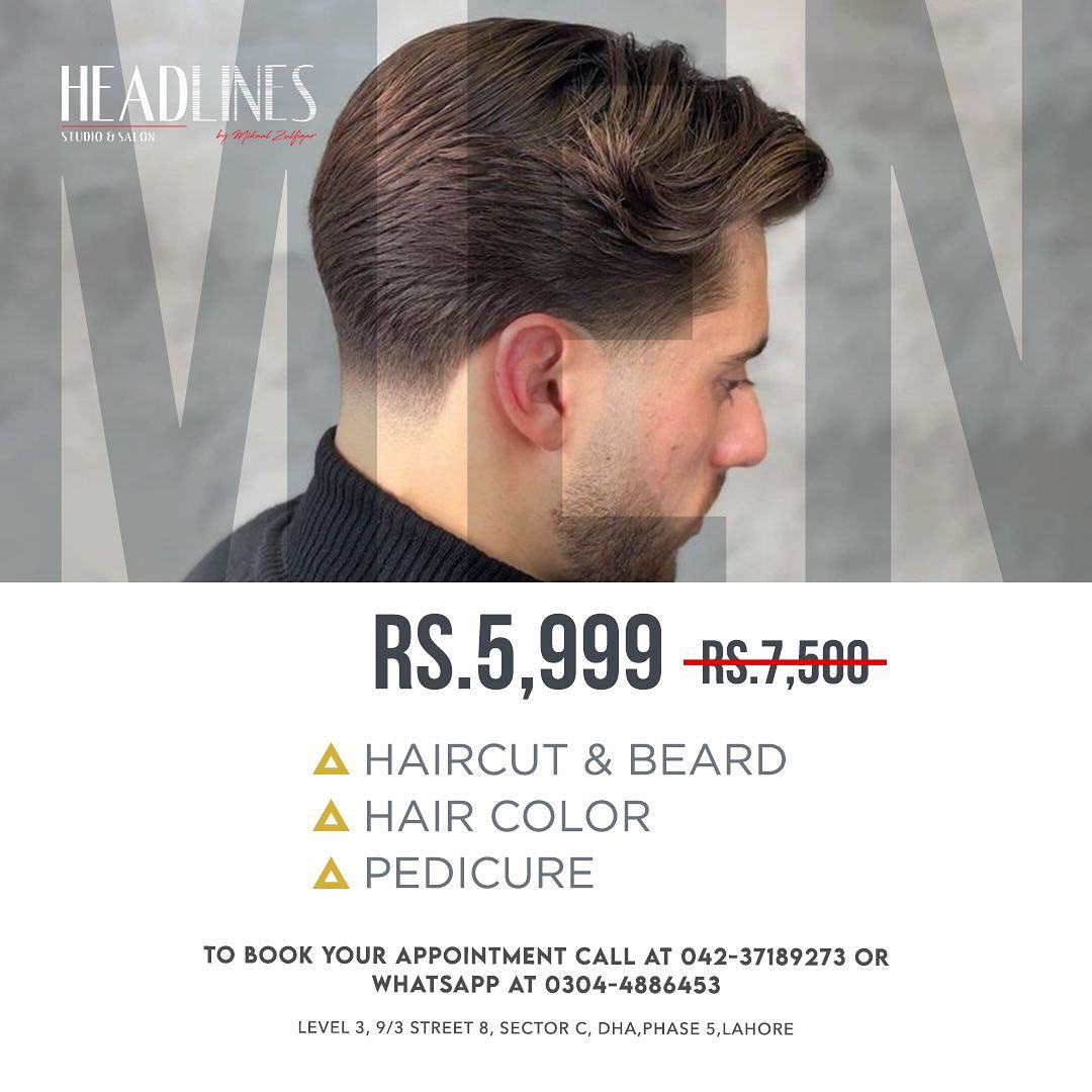 headlinesofficial Facebook ad: Men’s grooming made affordable!
