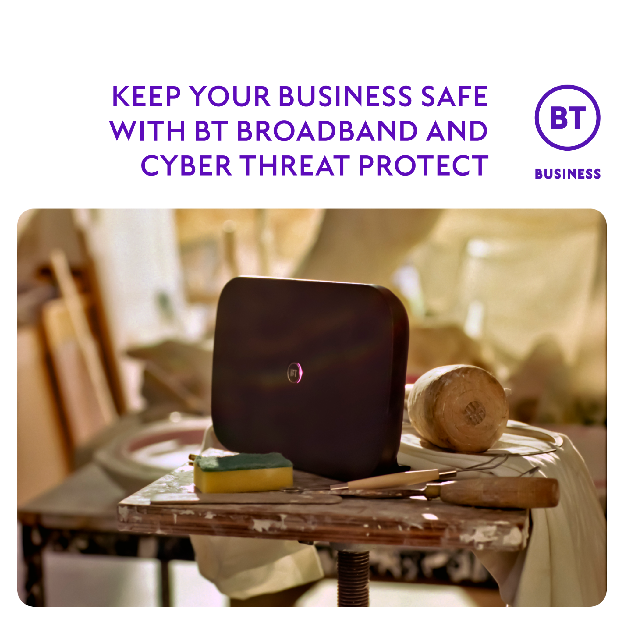 BT Business Facebook ad from May 20, 2026
