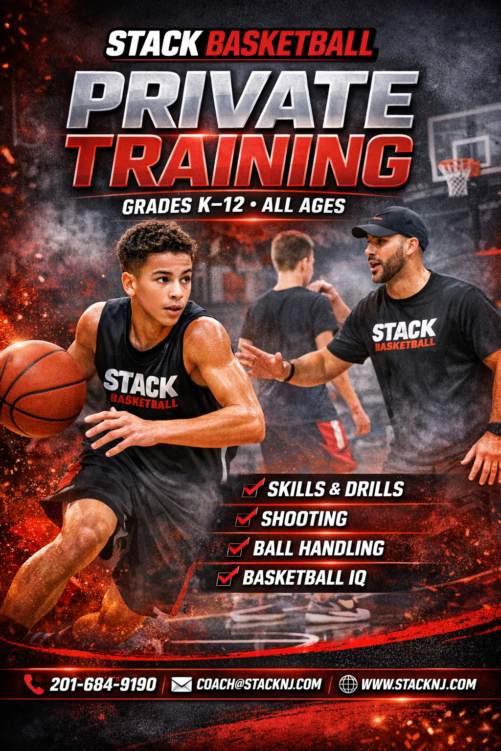STACK Basketball NJ/NY Facebook ad