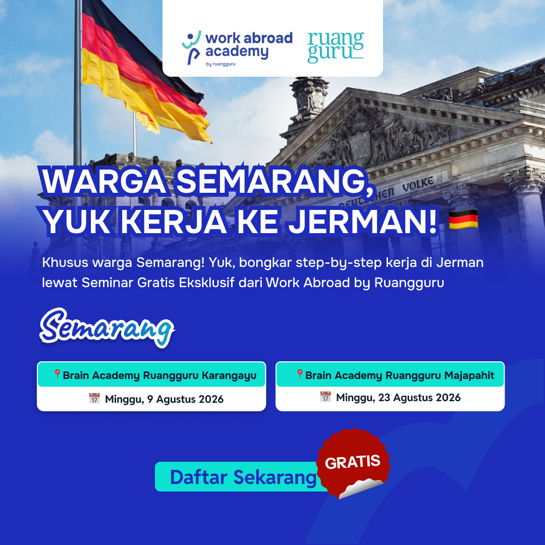 Work Abroad by Schoters Jawa Tengah Facebook ad