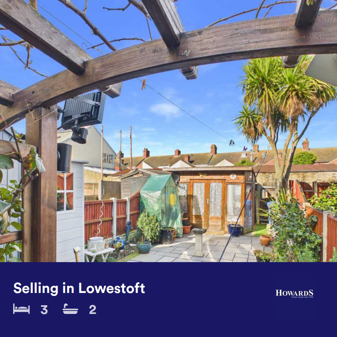 Howards Estate Agents Lowestoft Facebook ad