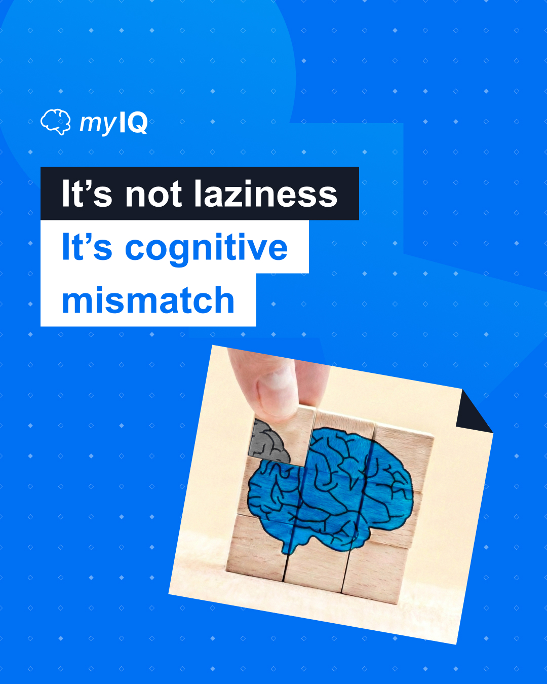 My IQ Facebook ad