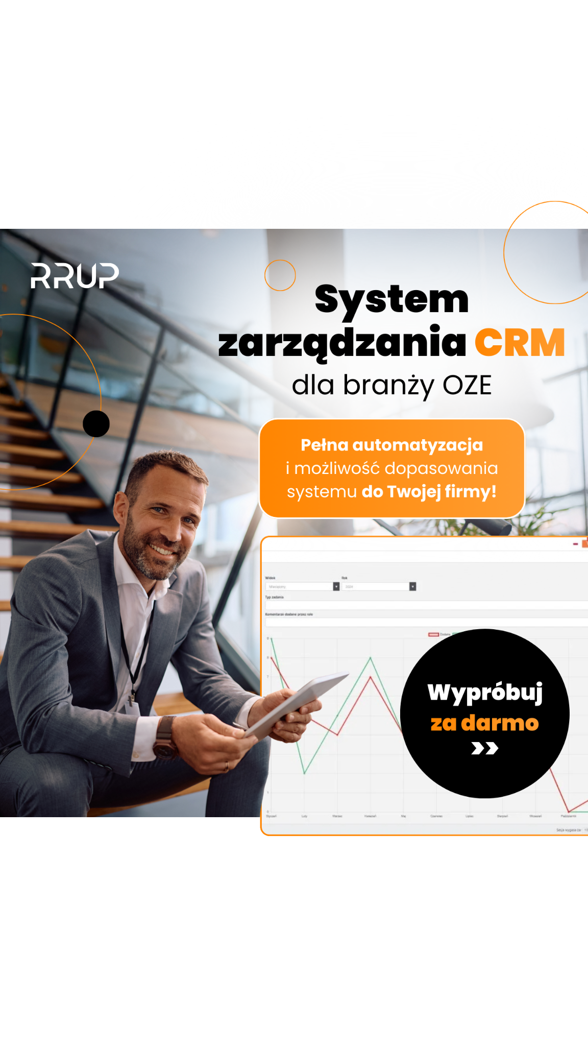 RRUP CRM - Automatyzacja sprzedaży i zarządzanie firmą w 1 miejscu Facebook ad from Feb 23, 2026