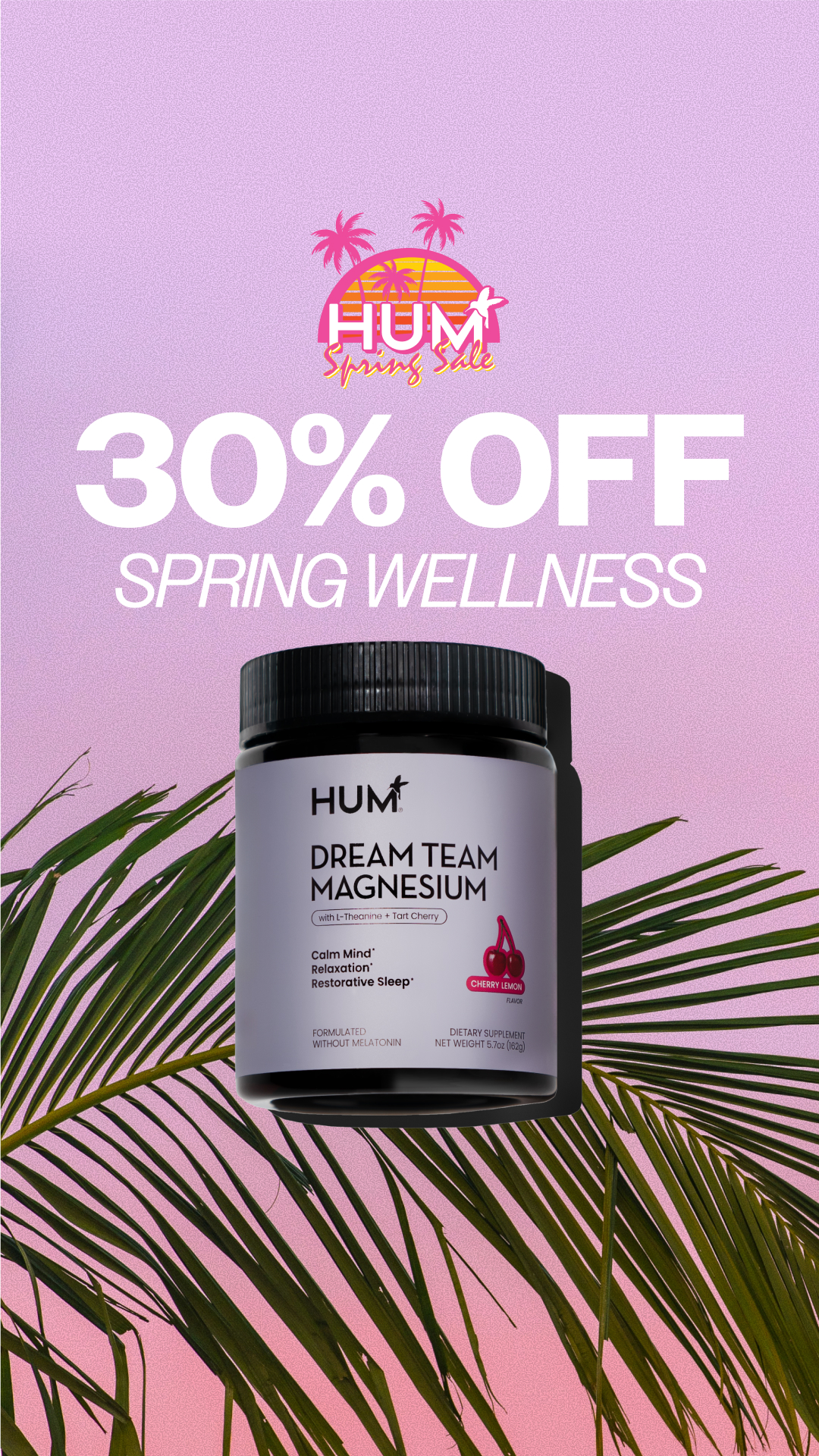 HUM Nutrition Facebook ad