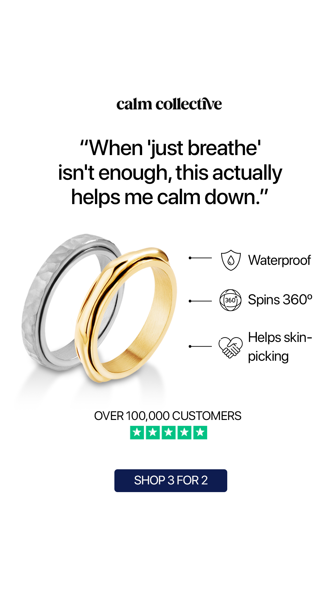 Calm Collective Facebook ad