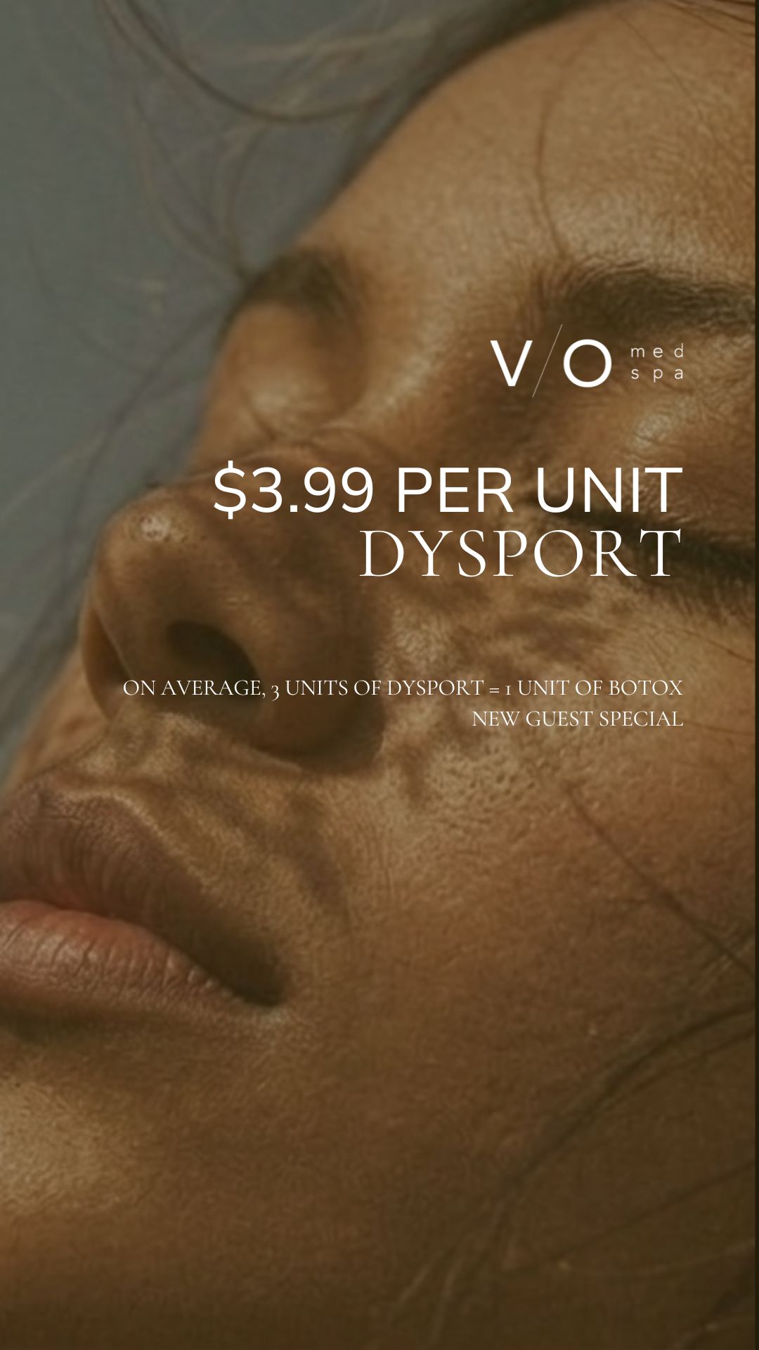 VIO Med Spa Huntersville Facebook ad: Refined for $3.99/Unit