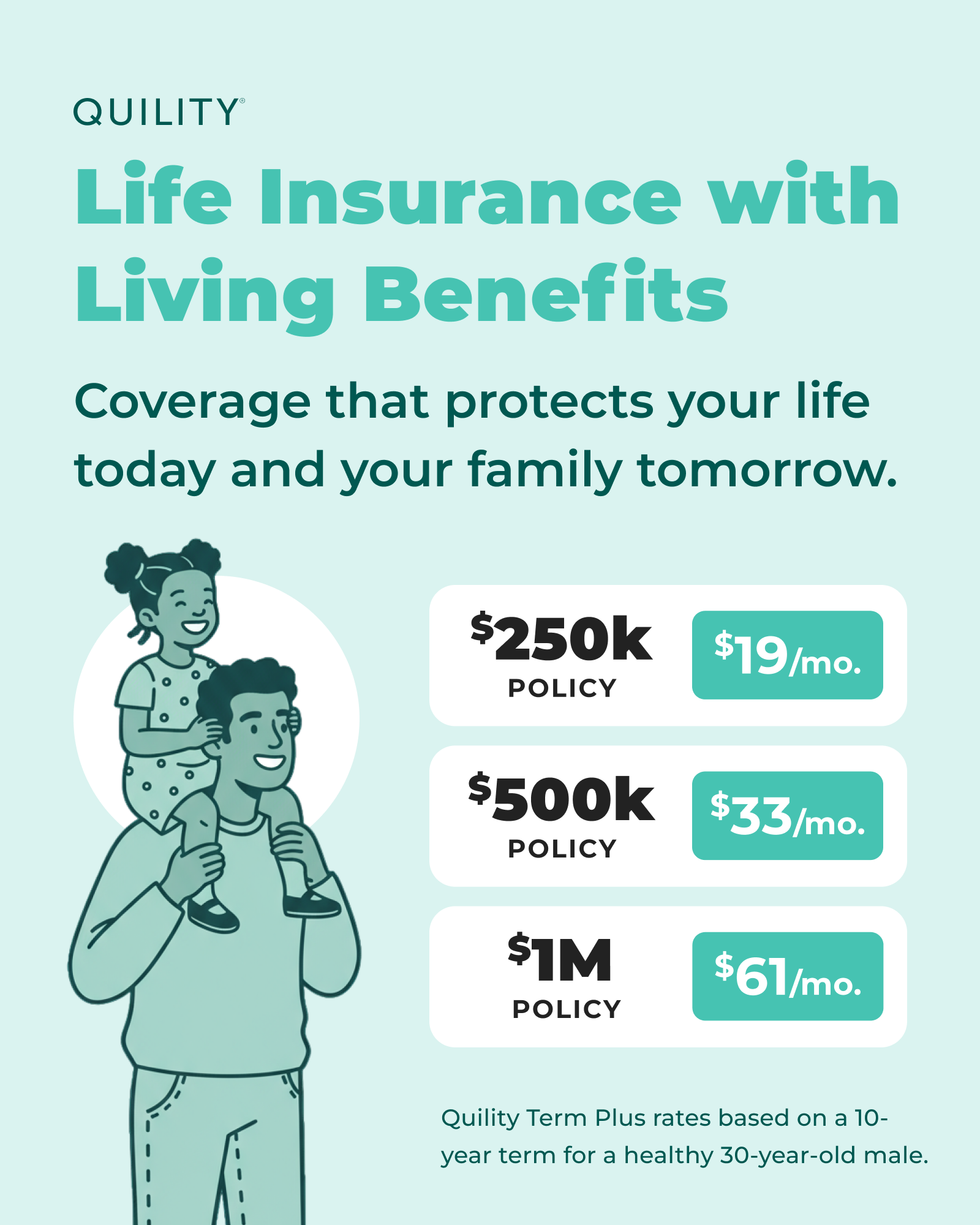 Quility Insurance Facebook ad