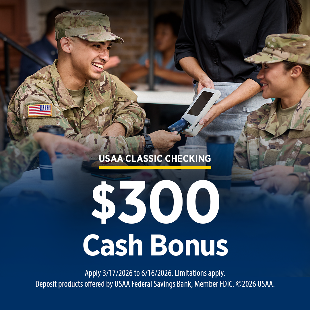 USAA Facebook ad