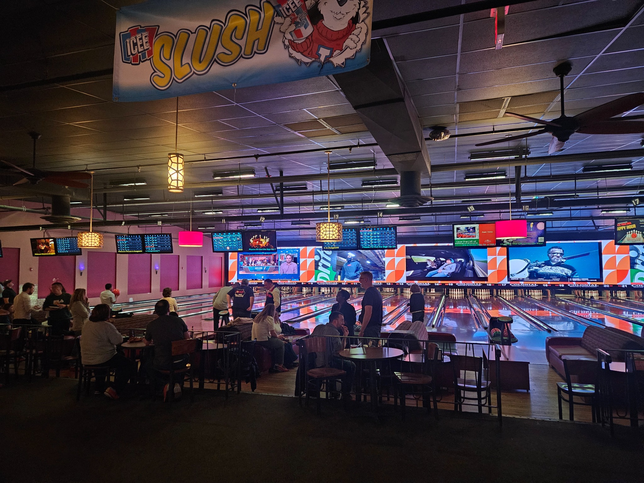 Colonial Bowling NJ Facebook ad
