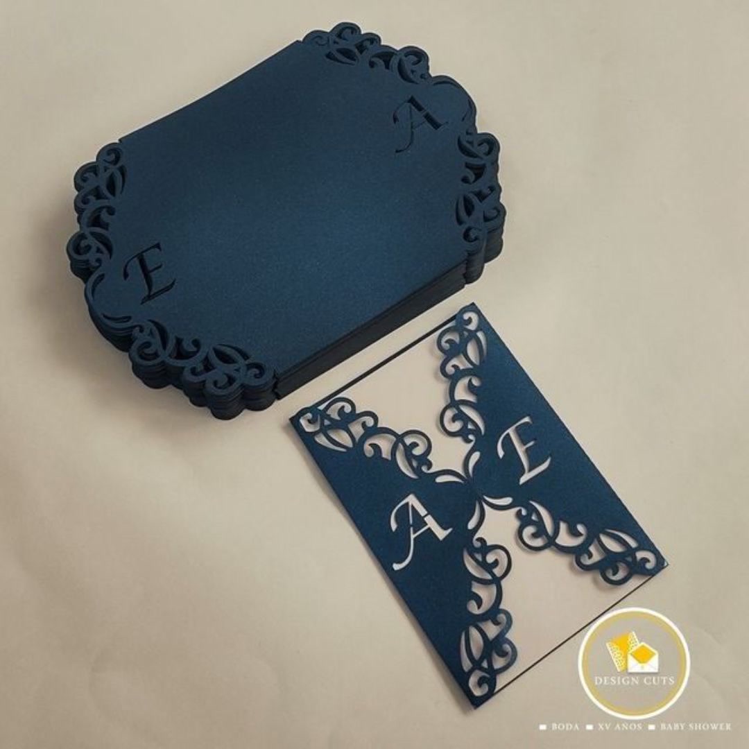 Design Cuts GT Facebook ad: Sobres Troquelados & Invitaciones completas para este 2026