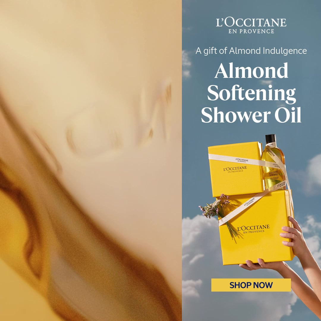 L'OCCITANE en Provence Facebook ad: Almond Gifting