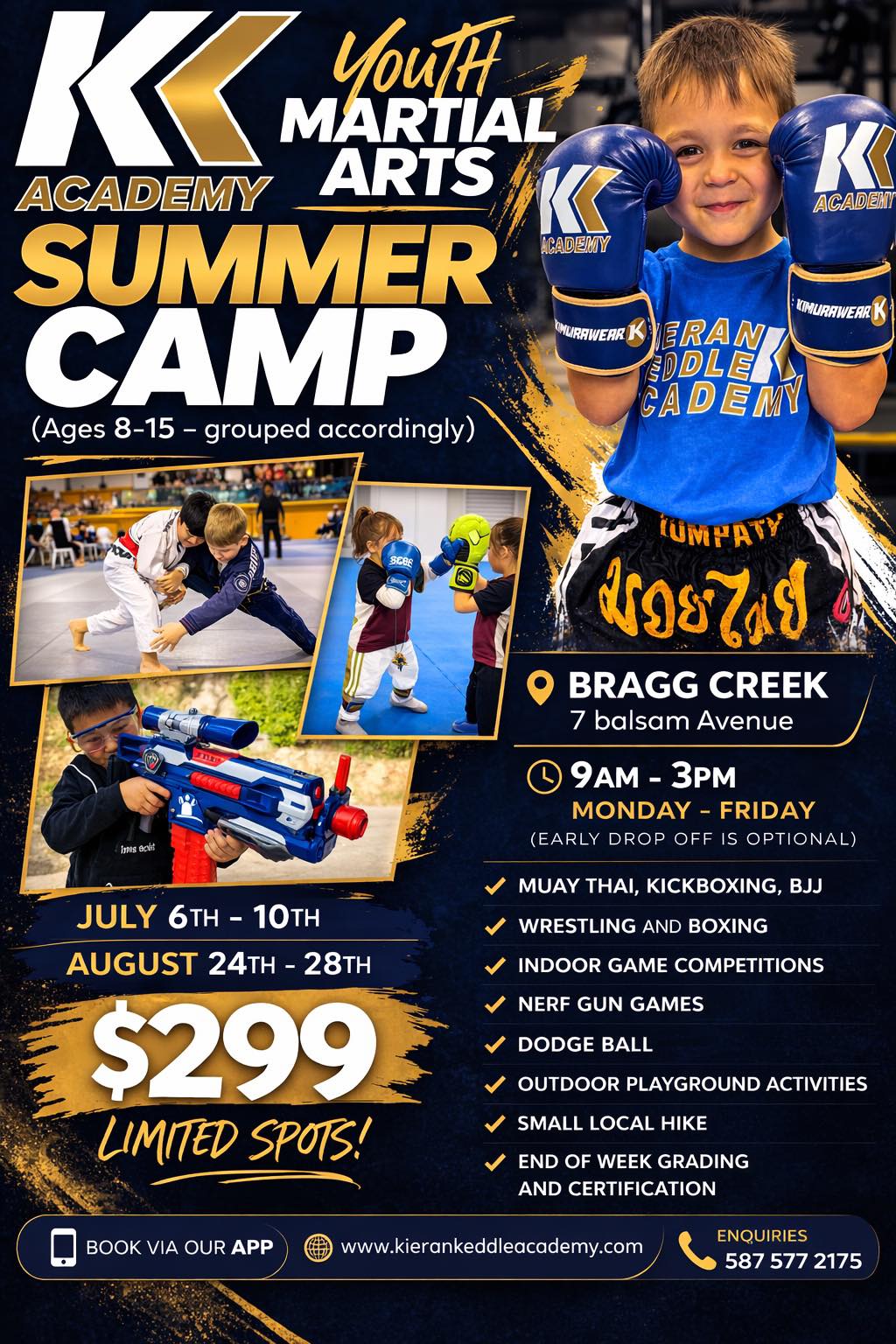 Kieran Keddle academy Facebook ad: BRAGG CREEK