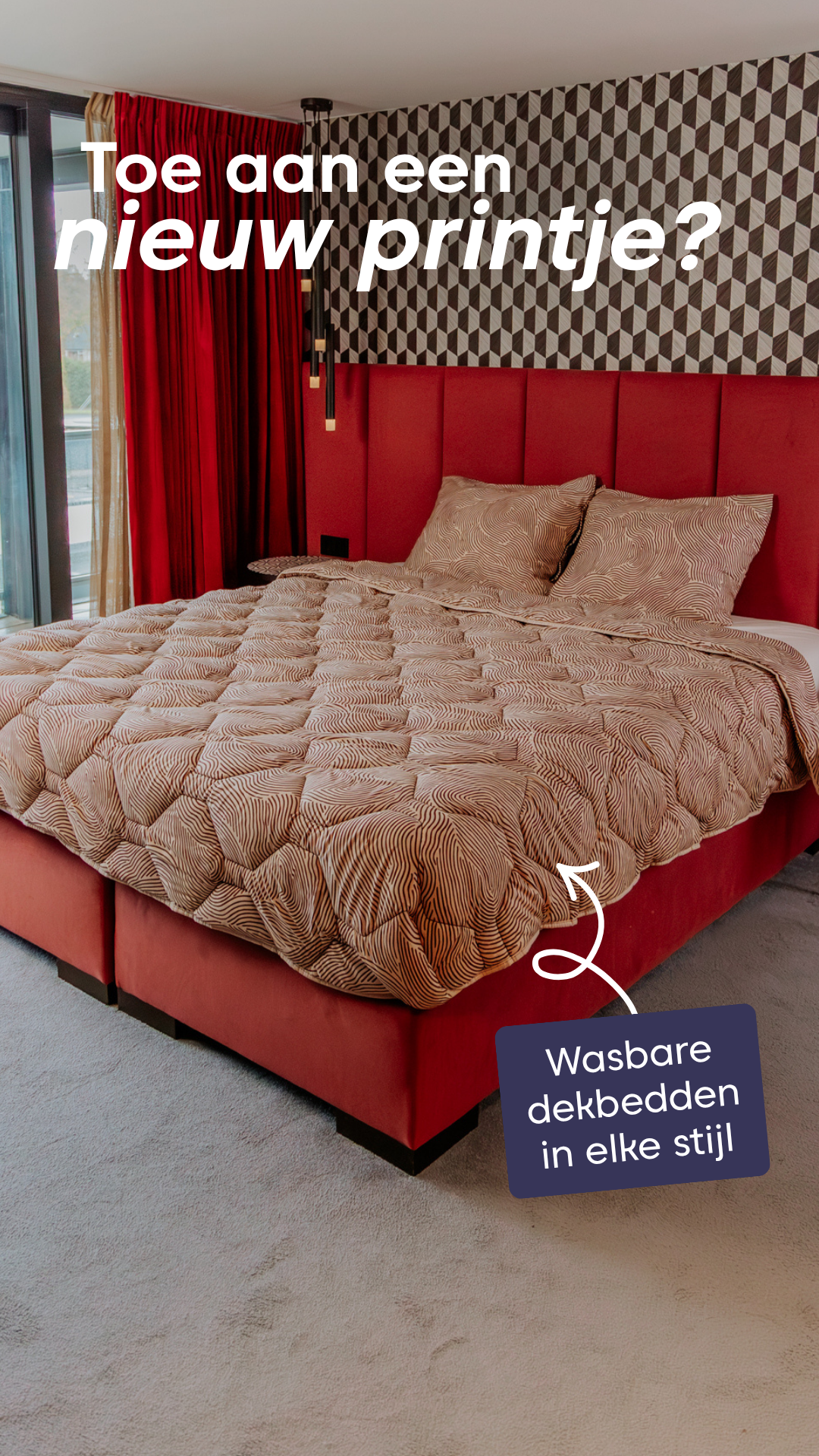 HappyBed Facebook ad