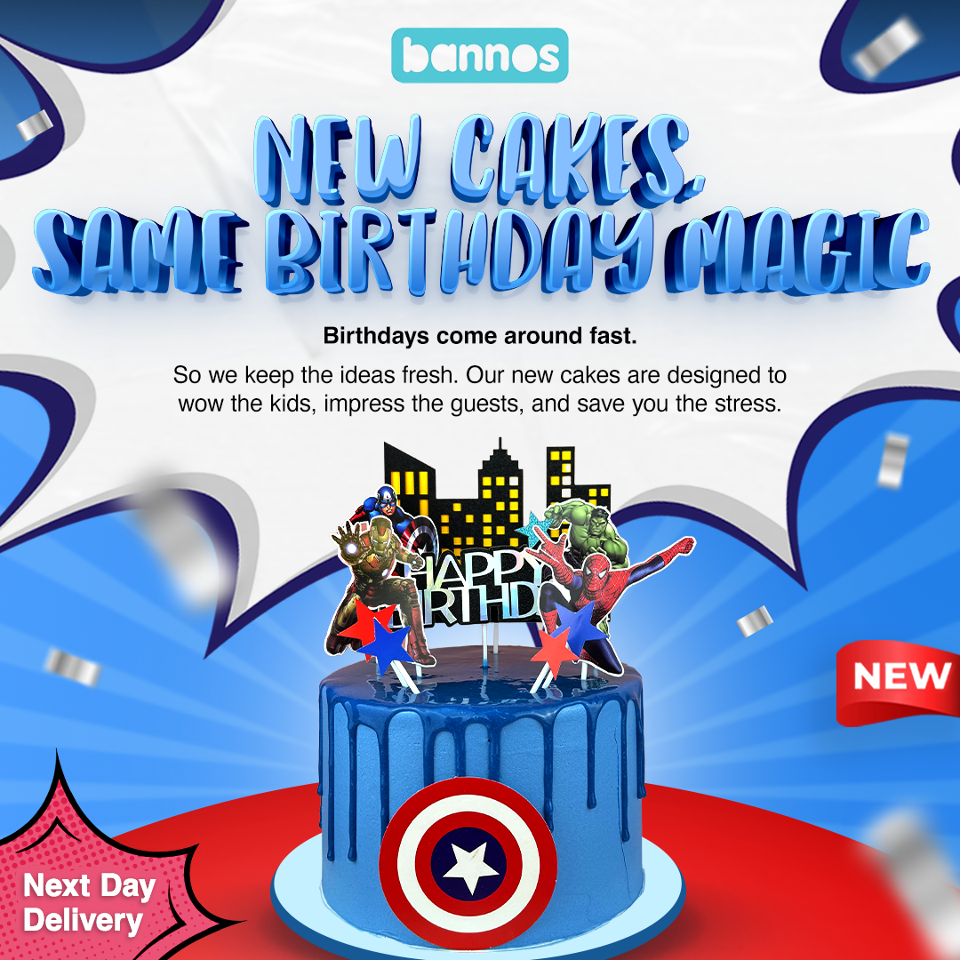 Bannos Cakes Facebook ad