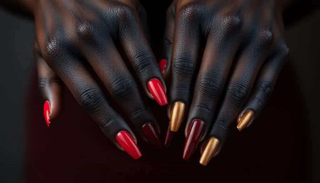 Lucky 7 Nails Facebook ad: 与 Lucky 7 Nails 建立联系
