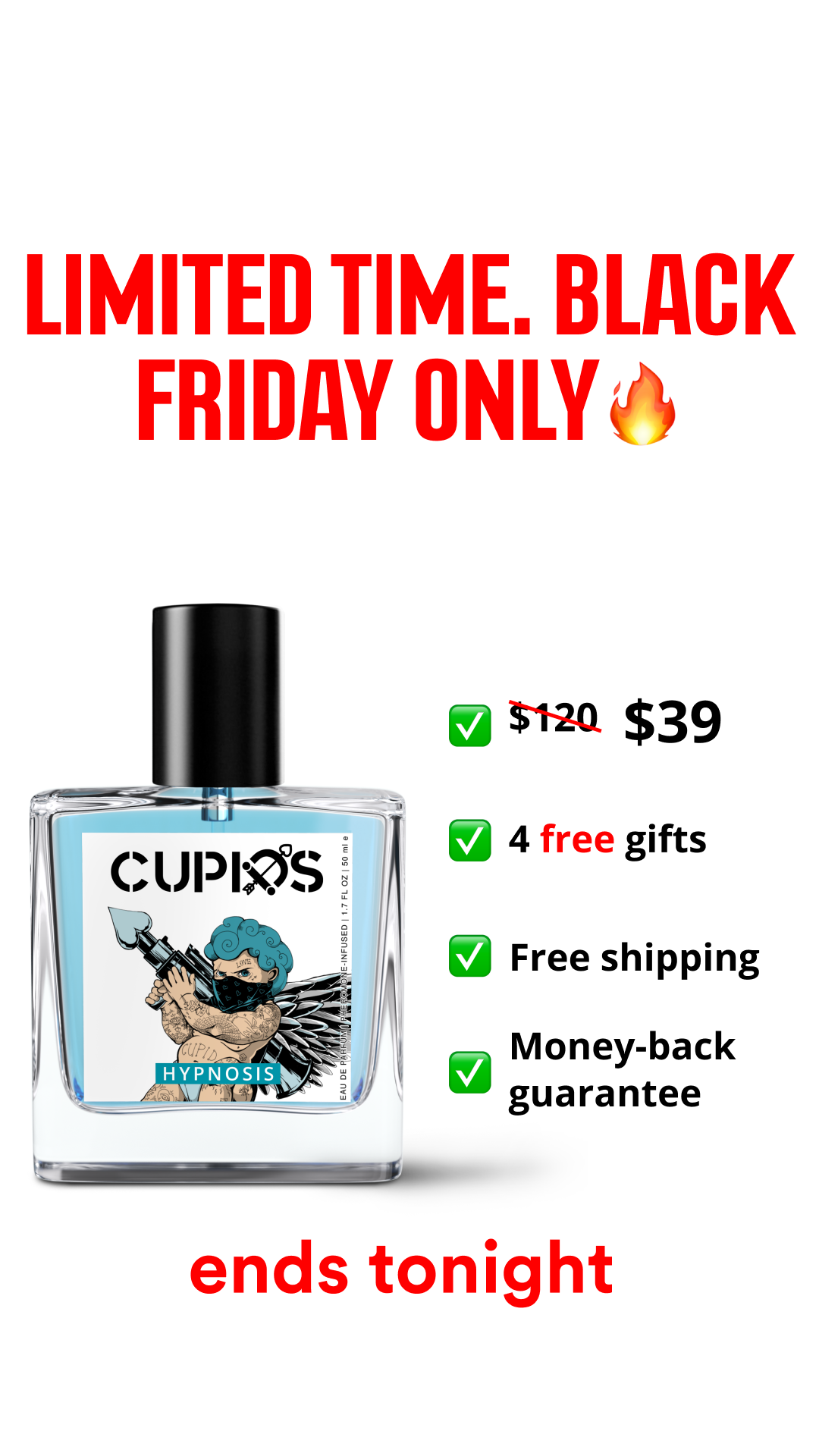 Try Cupids Facebook ad