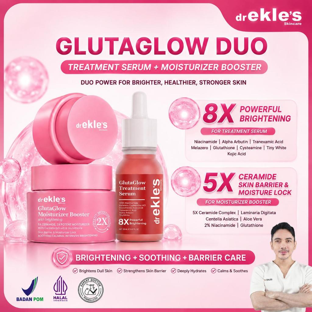 Dr Ekles Skincare Facebook ad: Duet Maut Untuk Wajah Glowing!