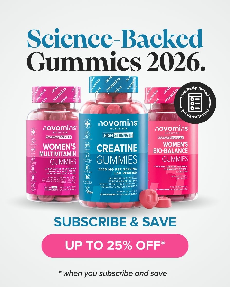 Novomins Nutrition Facebook ad