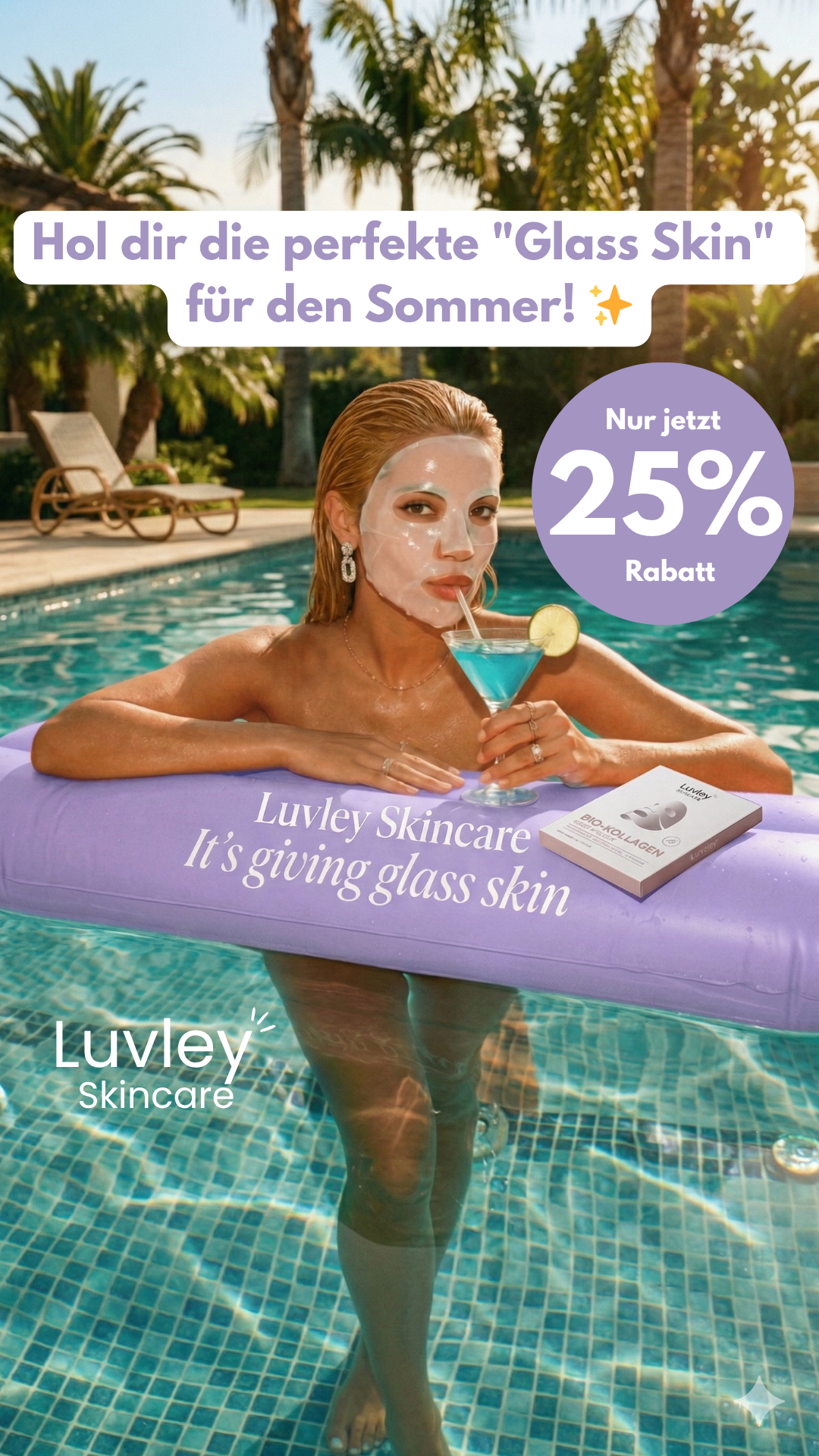 Luvley Facebook ad