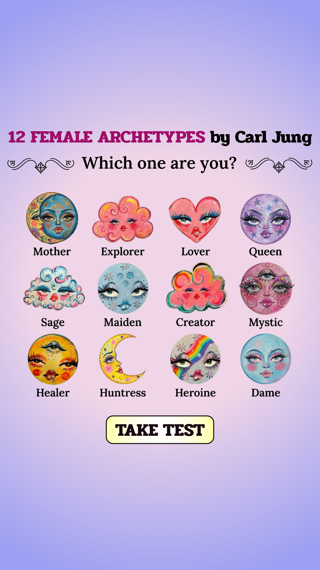 Personality Type Facebook ad