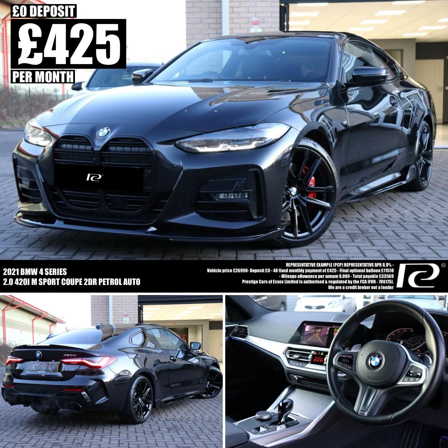 Prestige Cars Facebook ad