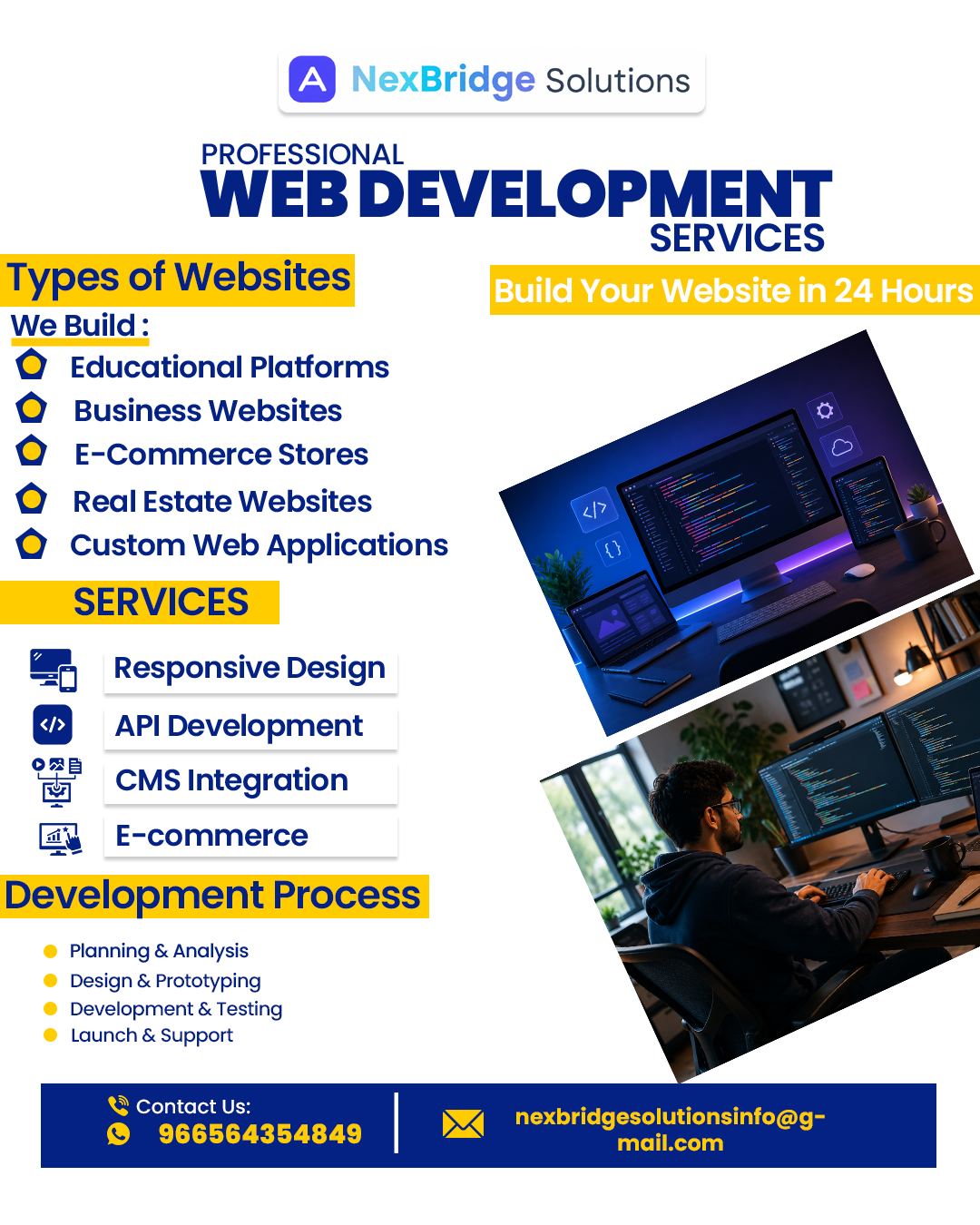 Nexbridge.solutions Facebook ad from Jun 9, 2026