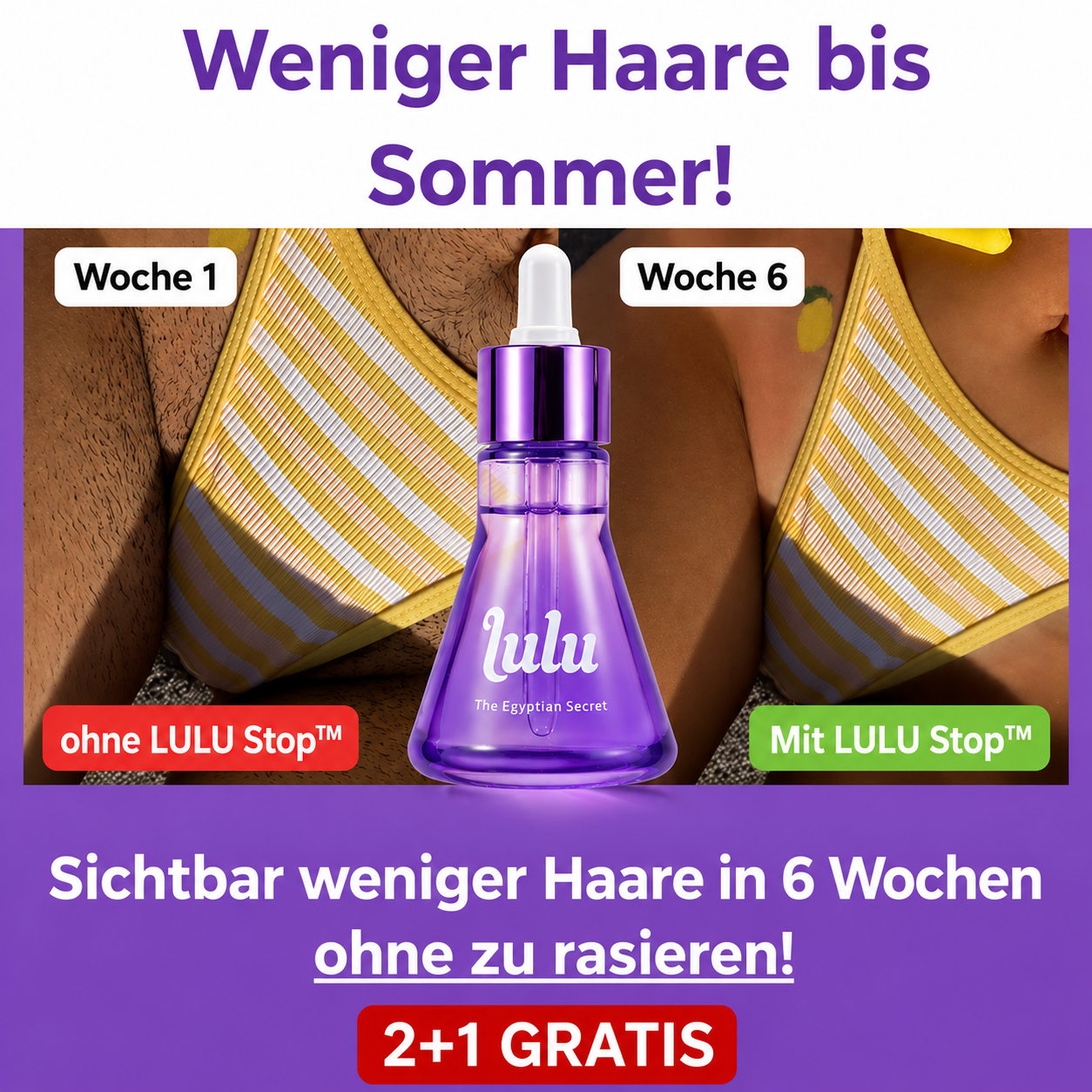 Lulu Facebook ad: Hier zu LULU Stop