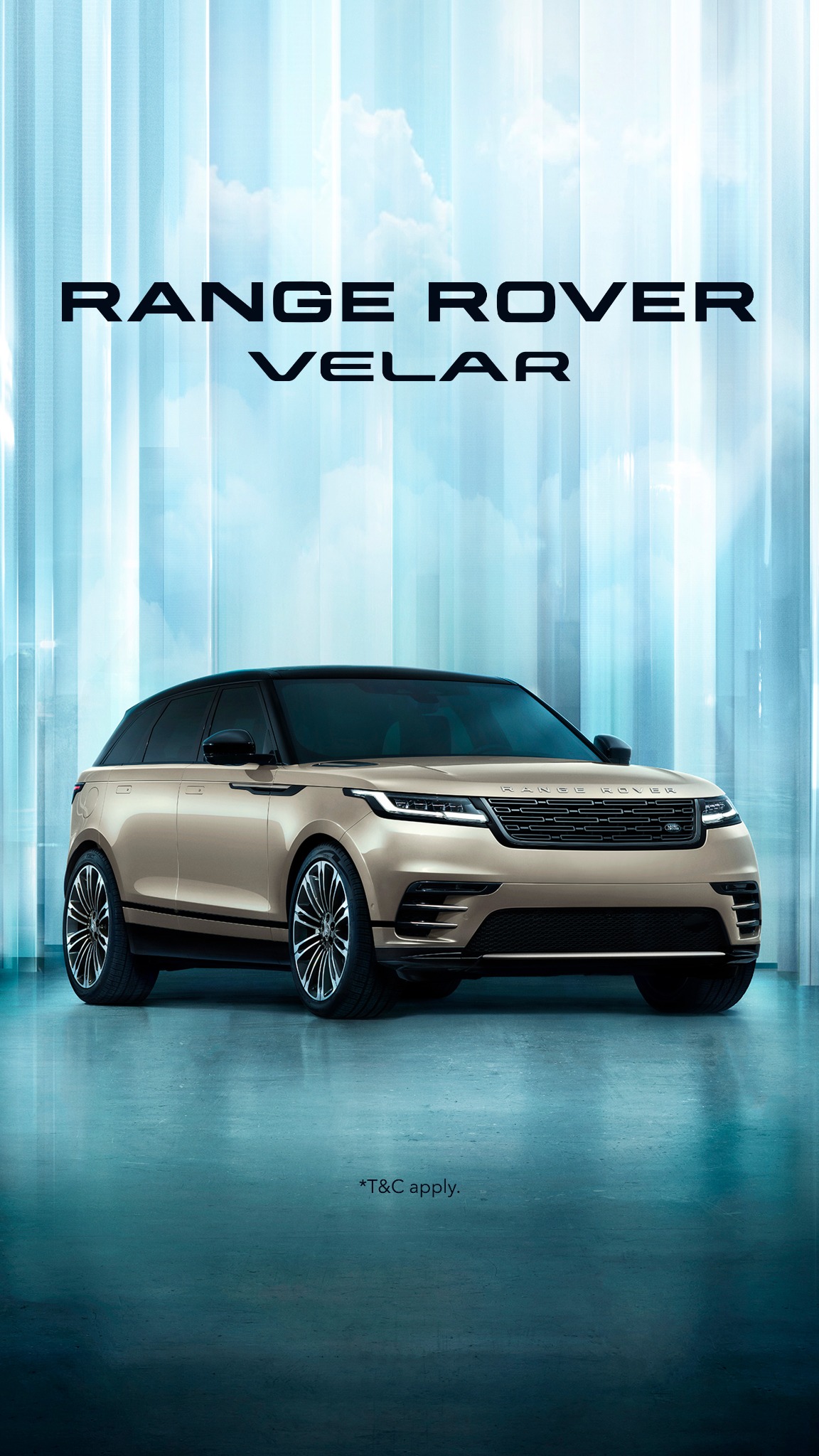 Range Rover Facebook ad