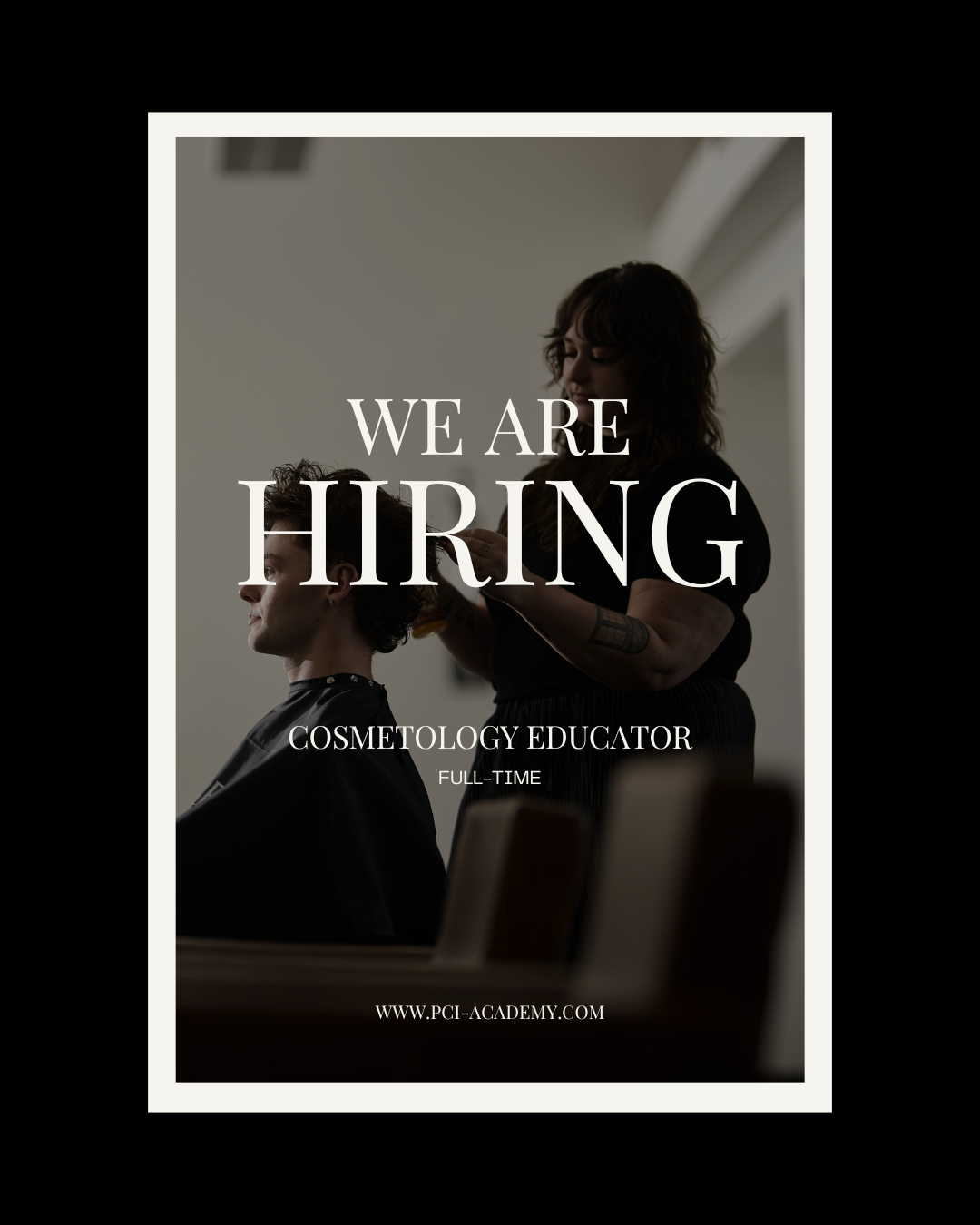 PCI Academy Facebook ad: Join the PCI Ames Team!