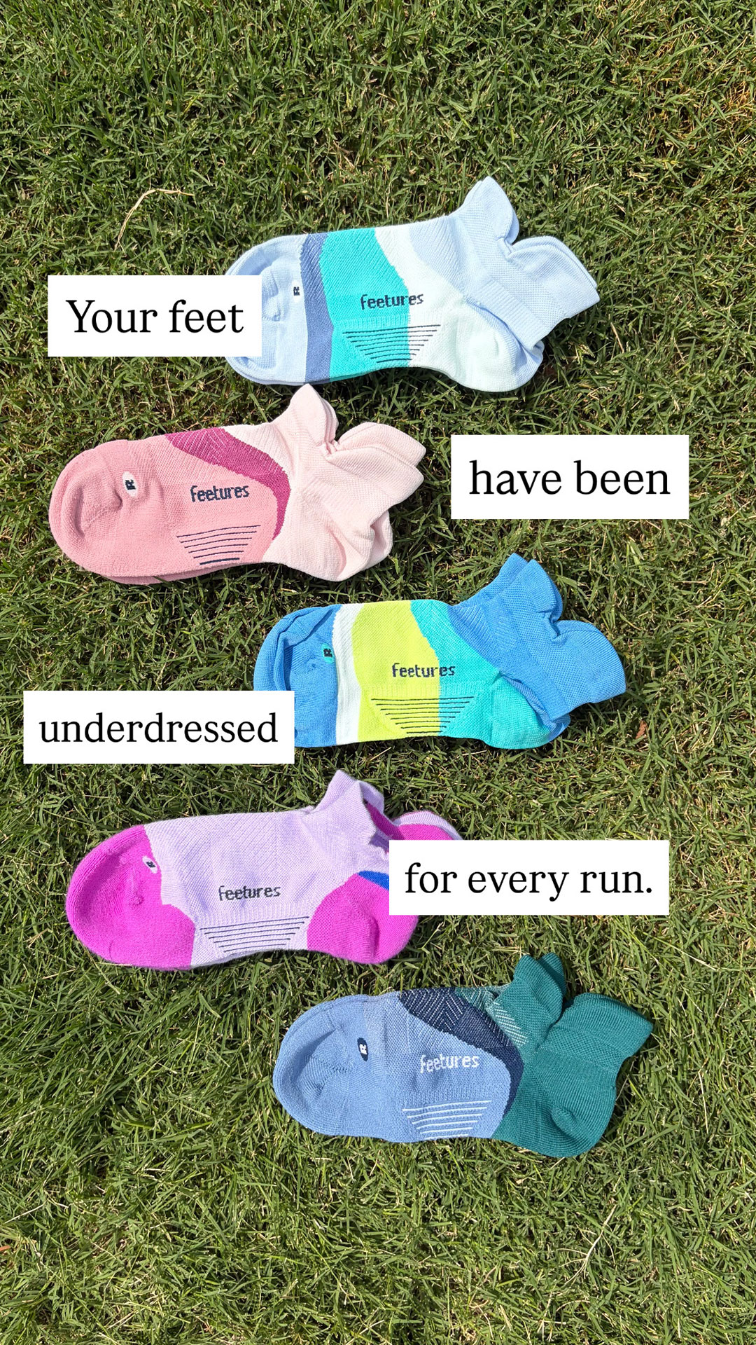 Feetures Facebook ad