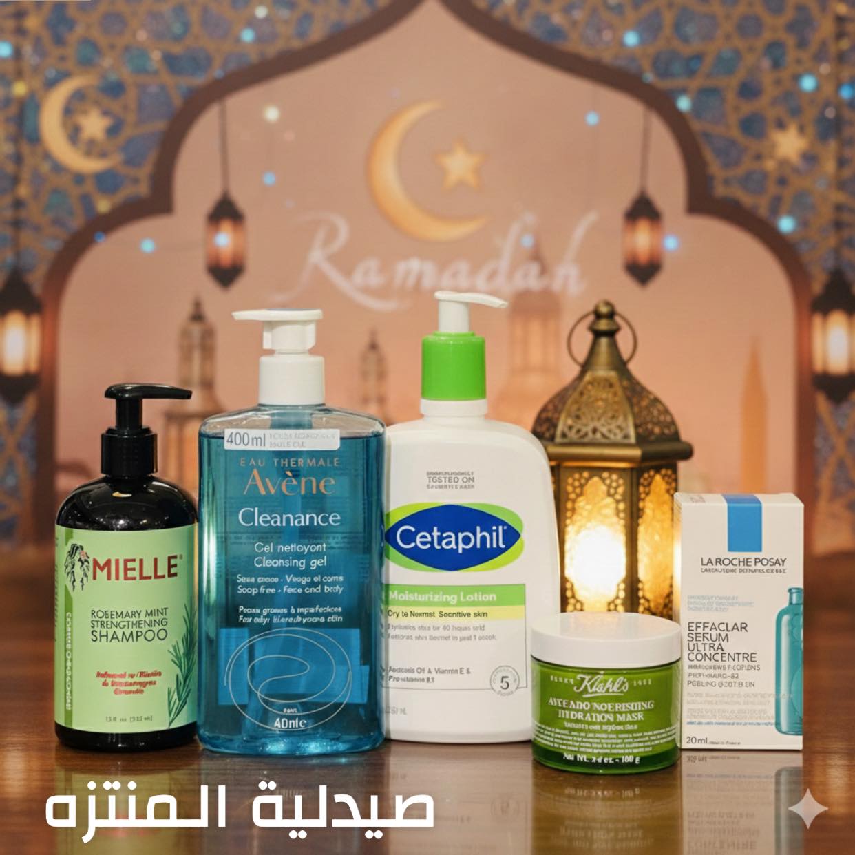 صيدلية المنتزه شارع دبي Facebook ad: بمناسبة شهر رمضان الكريم… صيدلية المنتزه تقدّم لك…