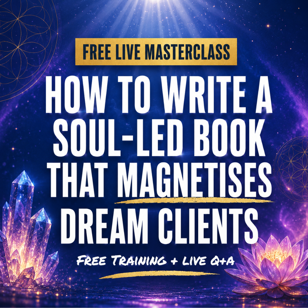 Jody Deane - Flow Ninja Facebook ad: Doors Closing | Live Awaken The Book Within Masterclass…