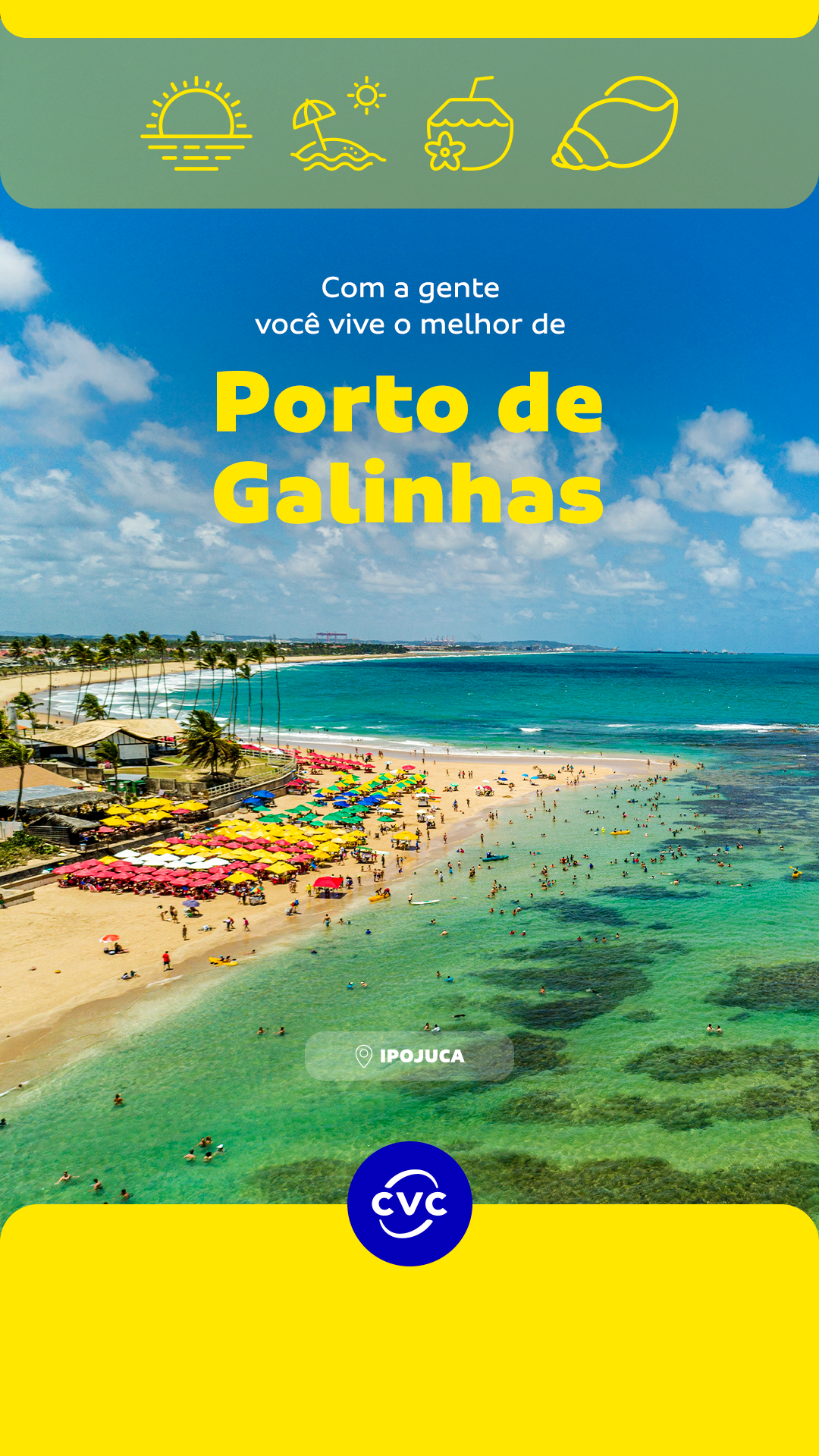 CVC Viagens Facebook ad