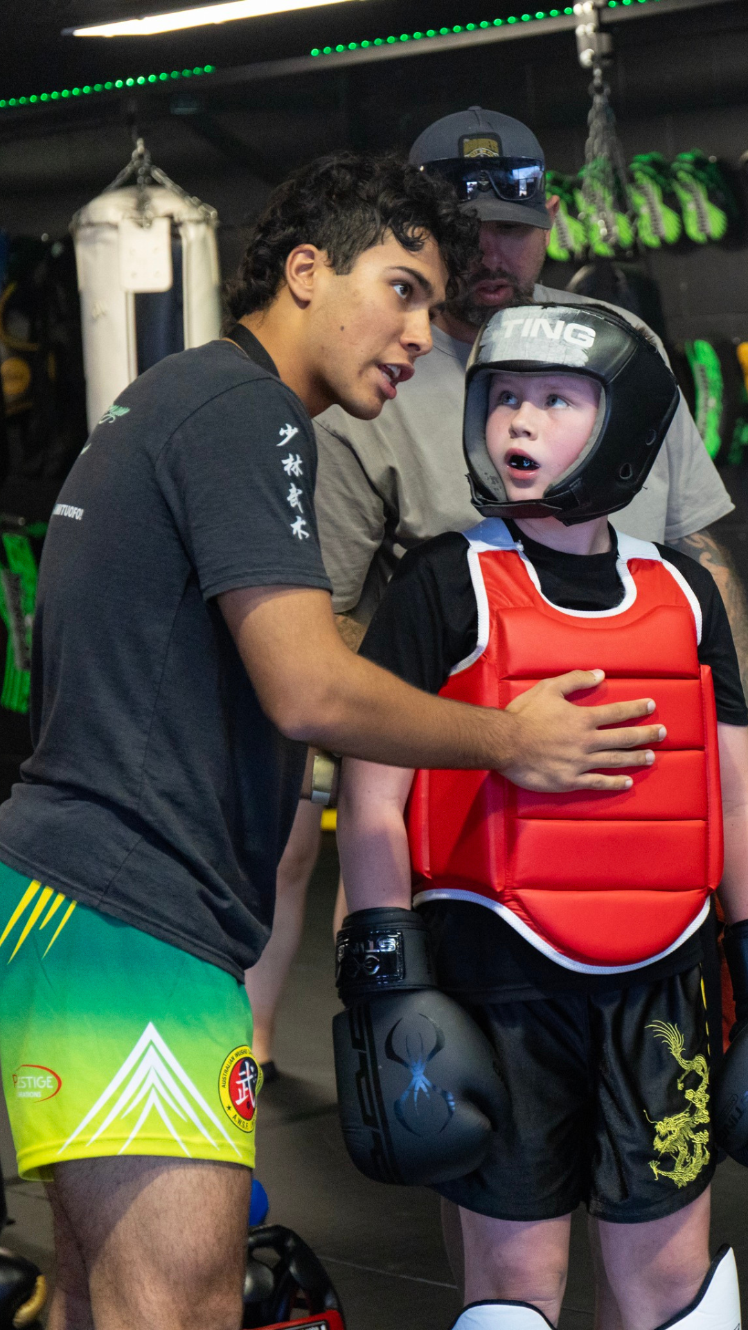 Emerald Dragon Martial Arts Facebook ad: Free Kids Martial Arts Class!