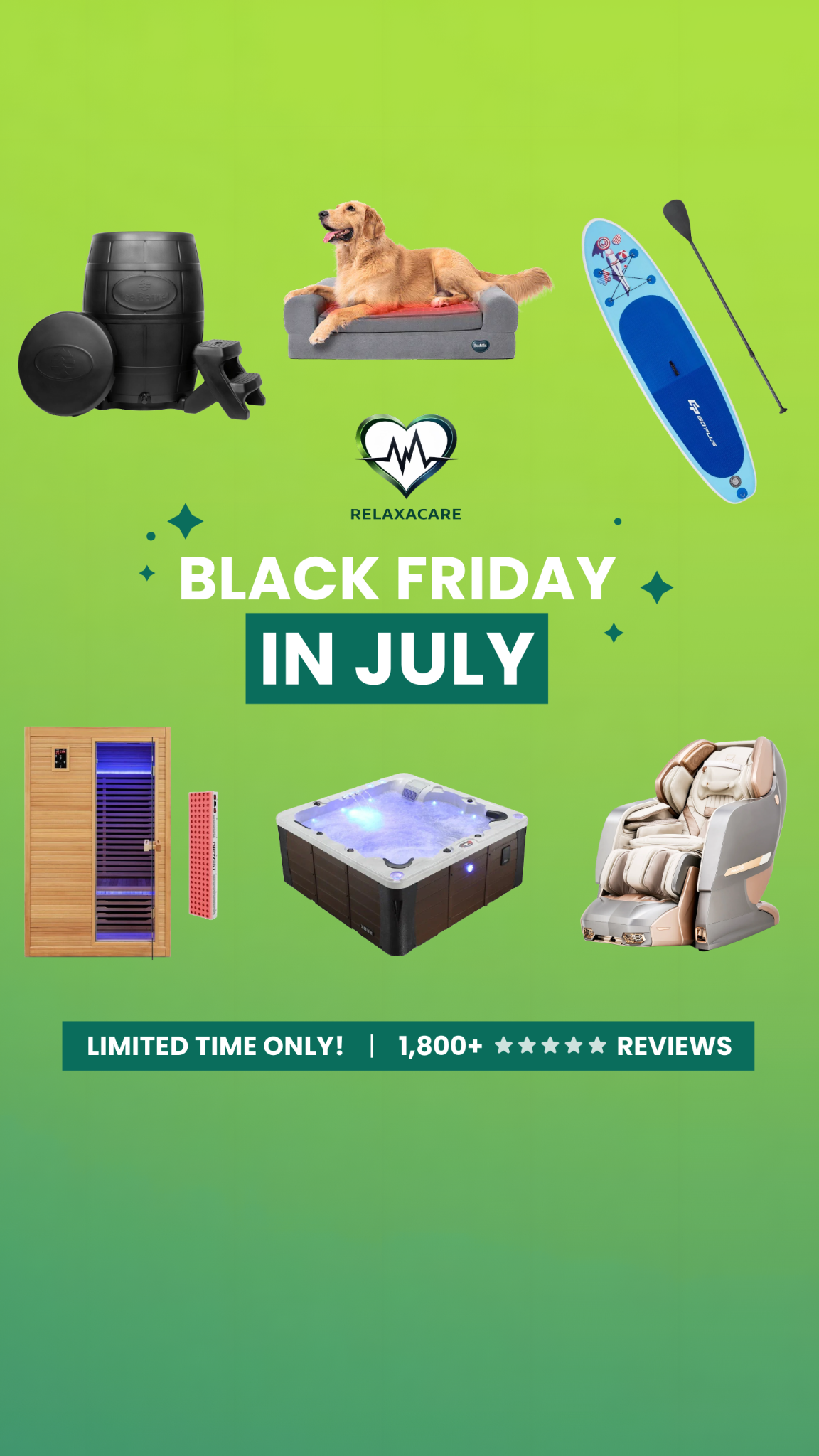 Relaxacare Facebook ad