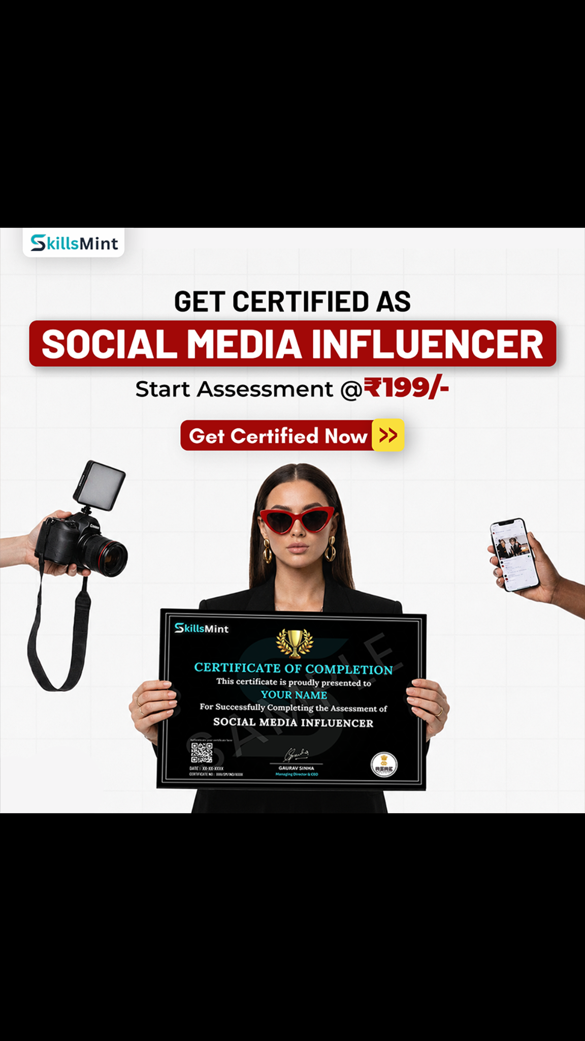 SkillsMint Facebook ad