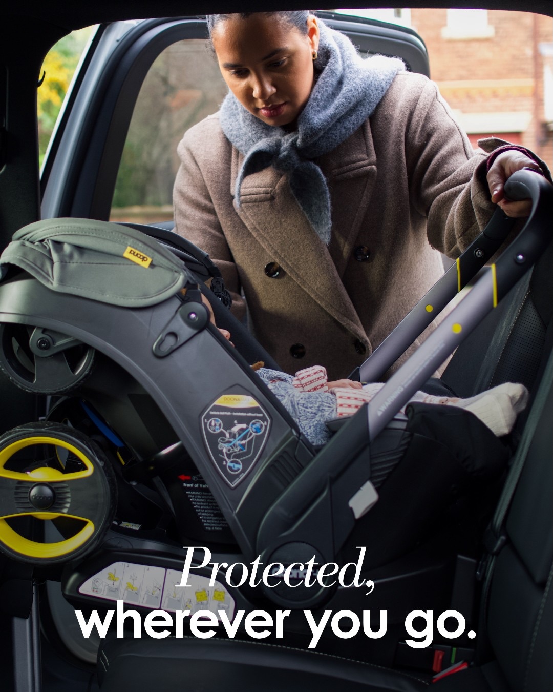 Hedeya Store Facebook ad: Car transfers shouldn’t mean waking the baby or…