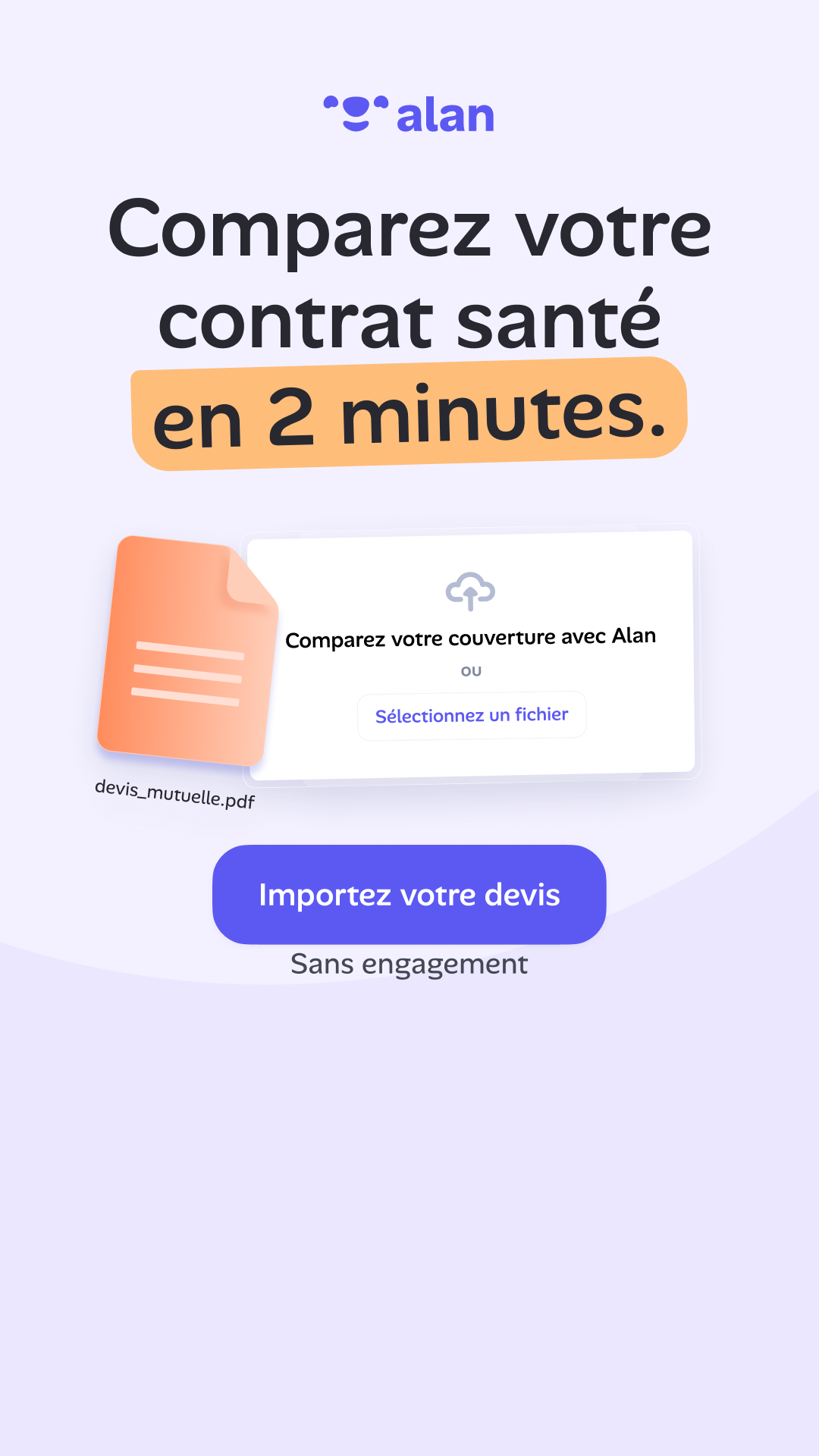 Alan Facebook ad