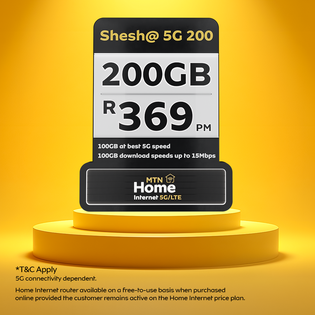 MTN South Africa Facebook ad