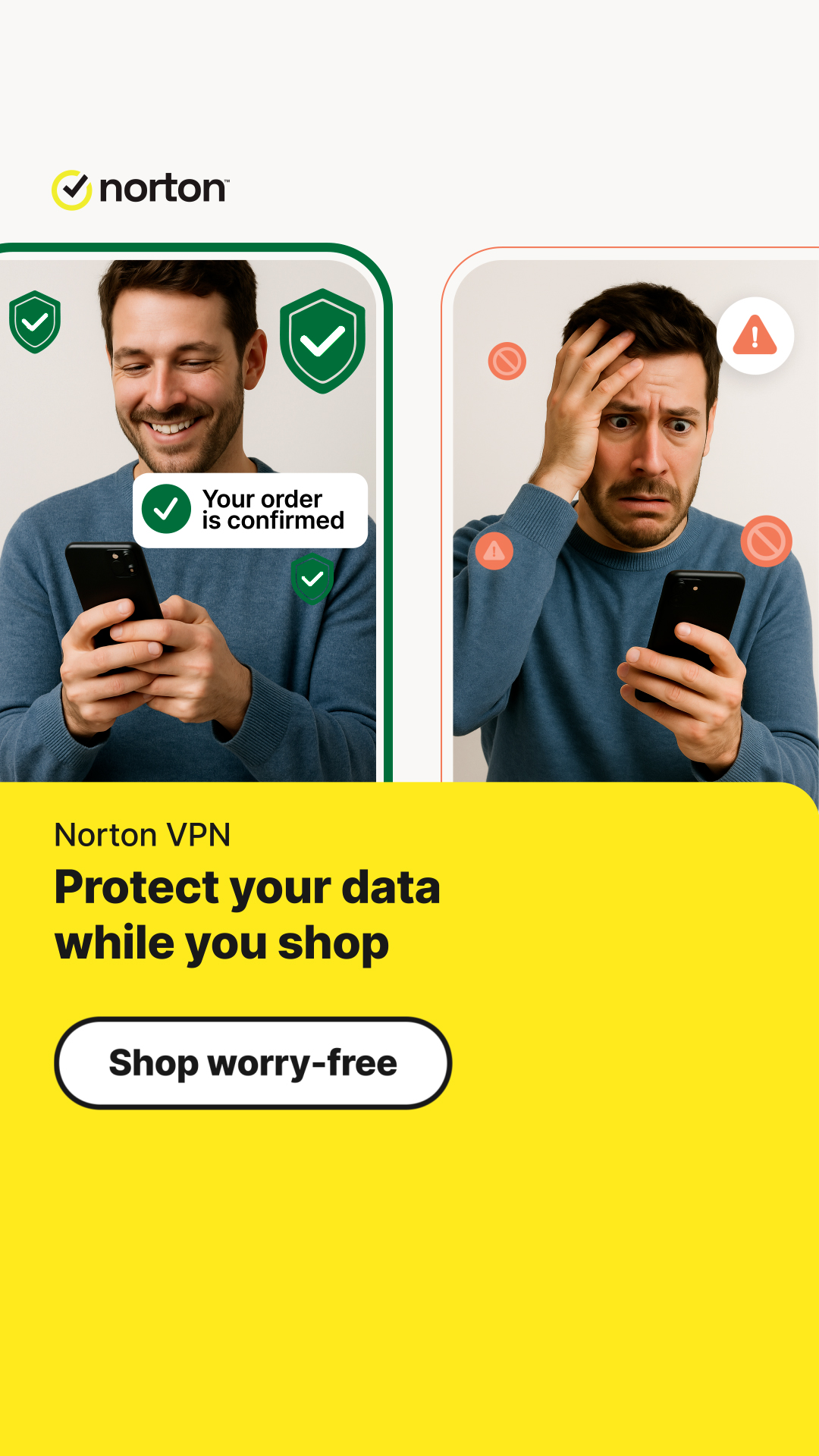 Norton Facebook ad