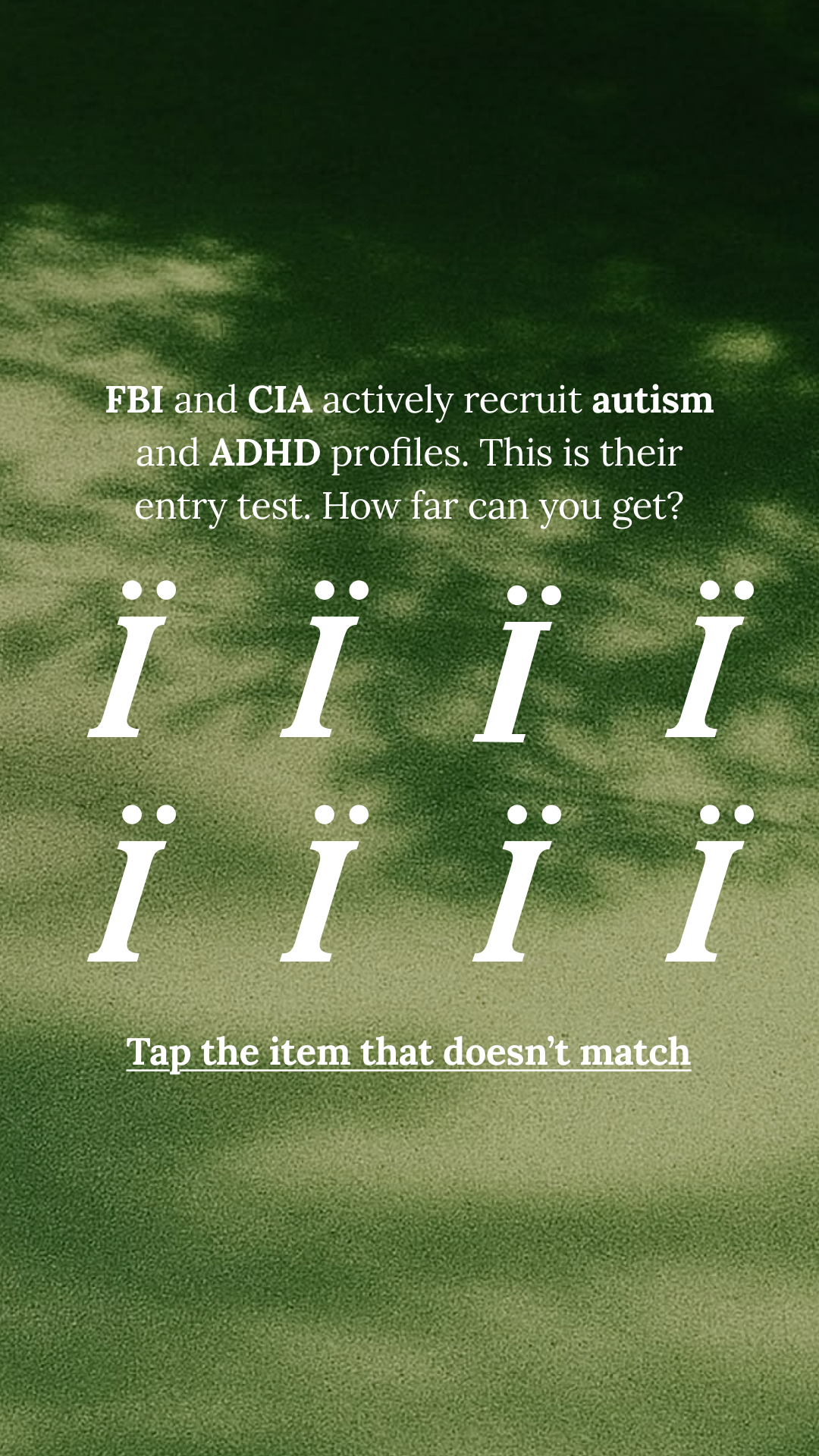 Brain Health Check Facebook ad