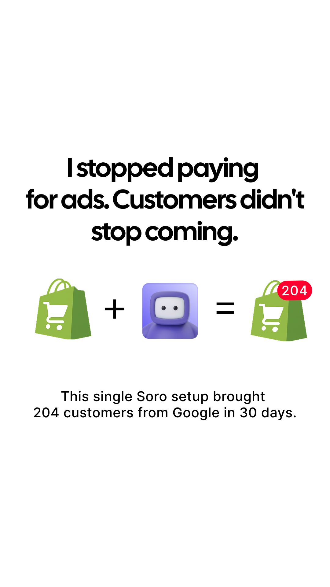 Soro SEO Facebook ad