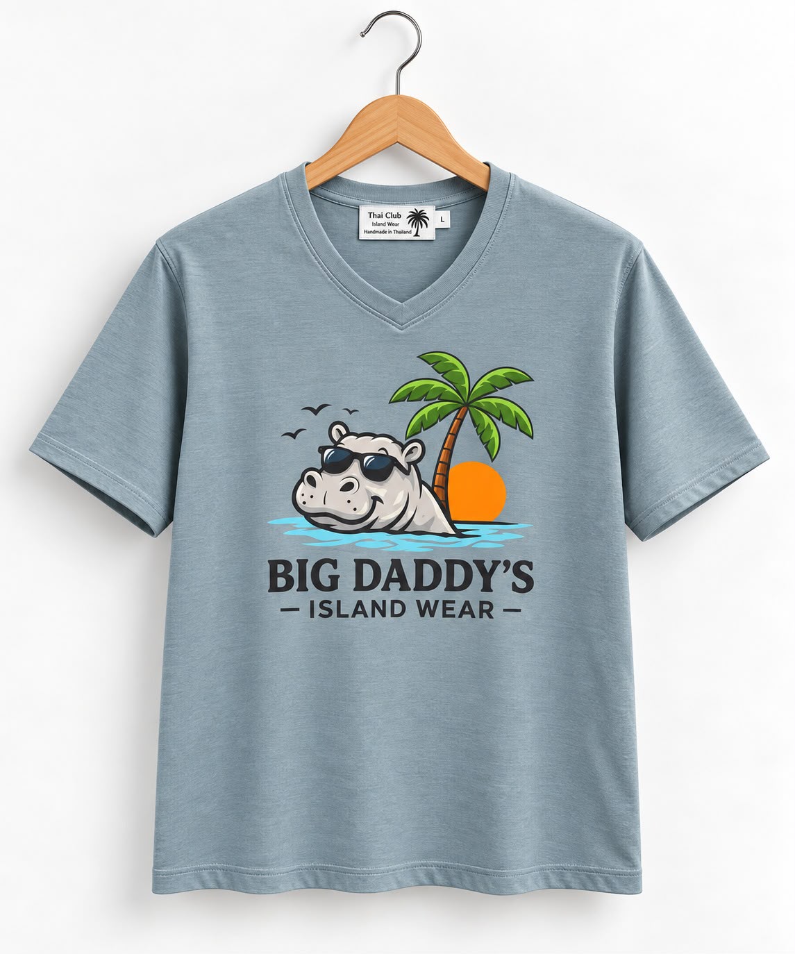 Bigdaddysislandwear Facebook ad: Regular brands stop at XL.
