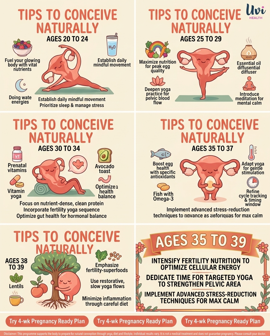 Uvi Health Facebook ad: Prepare your body for pregnancy
