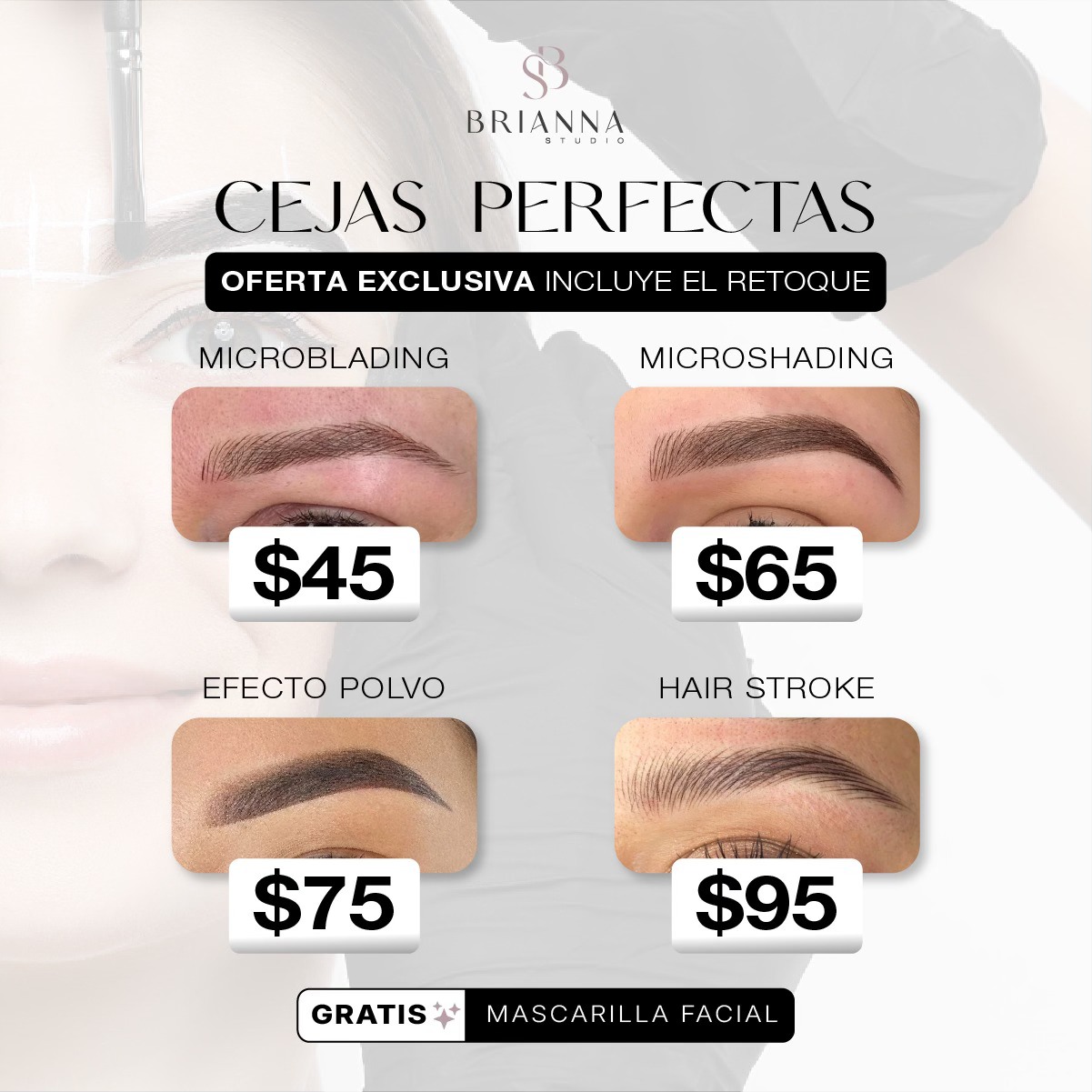 Brianna Studio Facebook ad