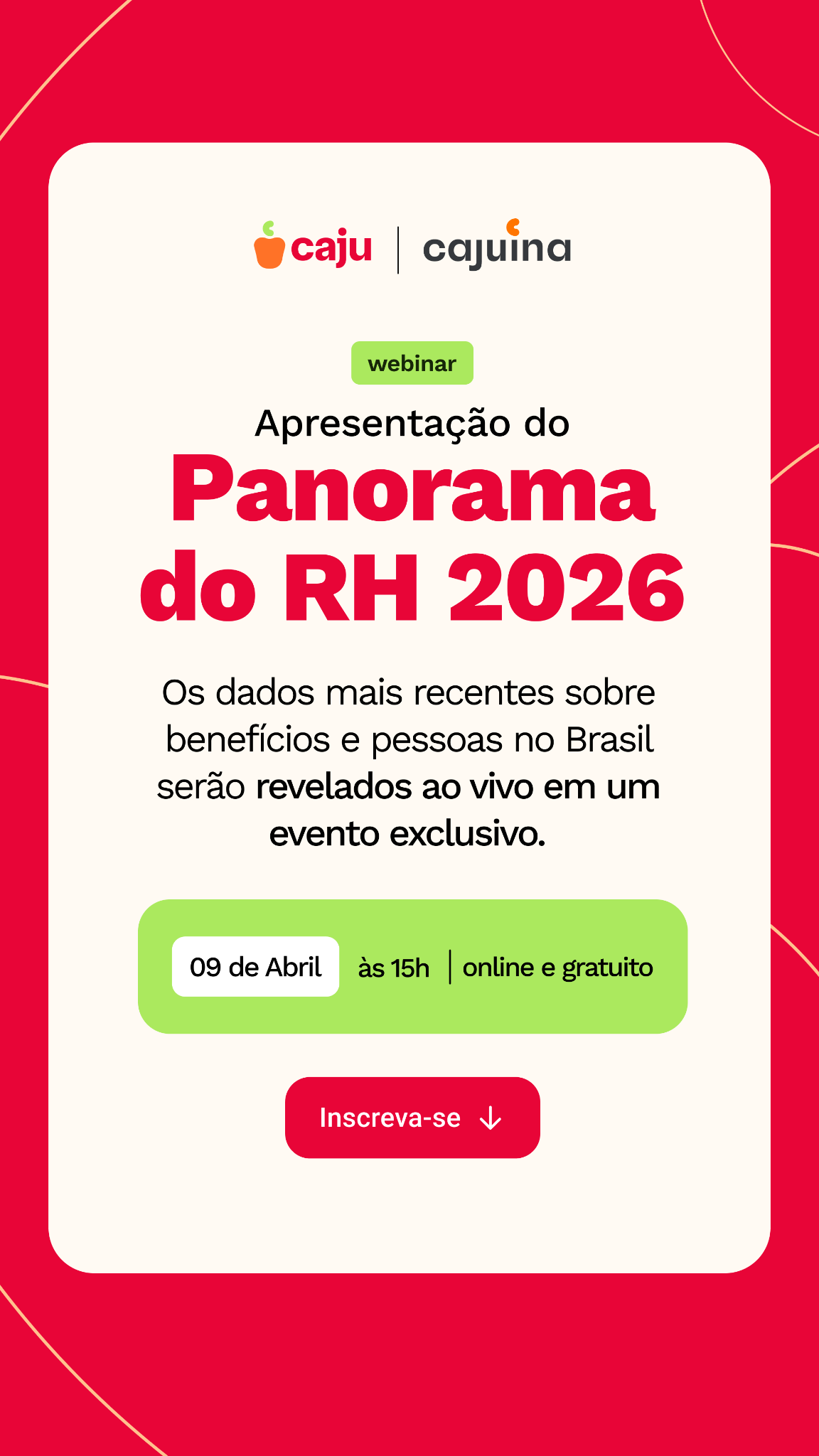 Caju Empresa Facebook ad