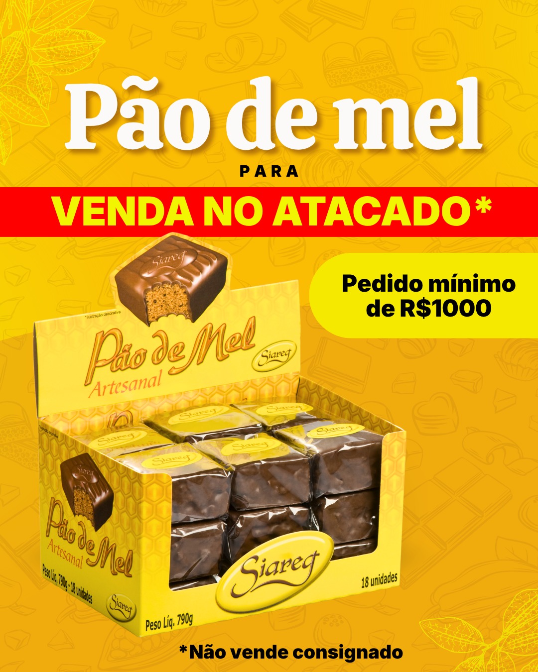 Chocolates Siareg Facebook ad: Converse conosco